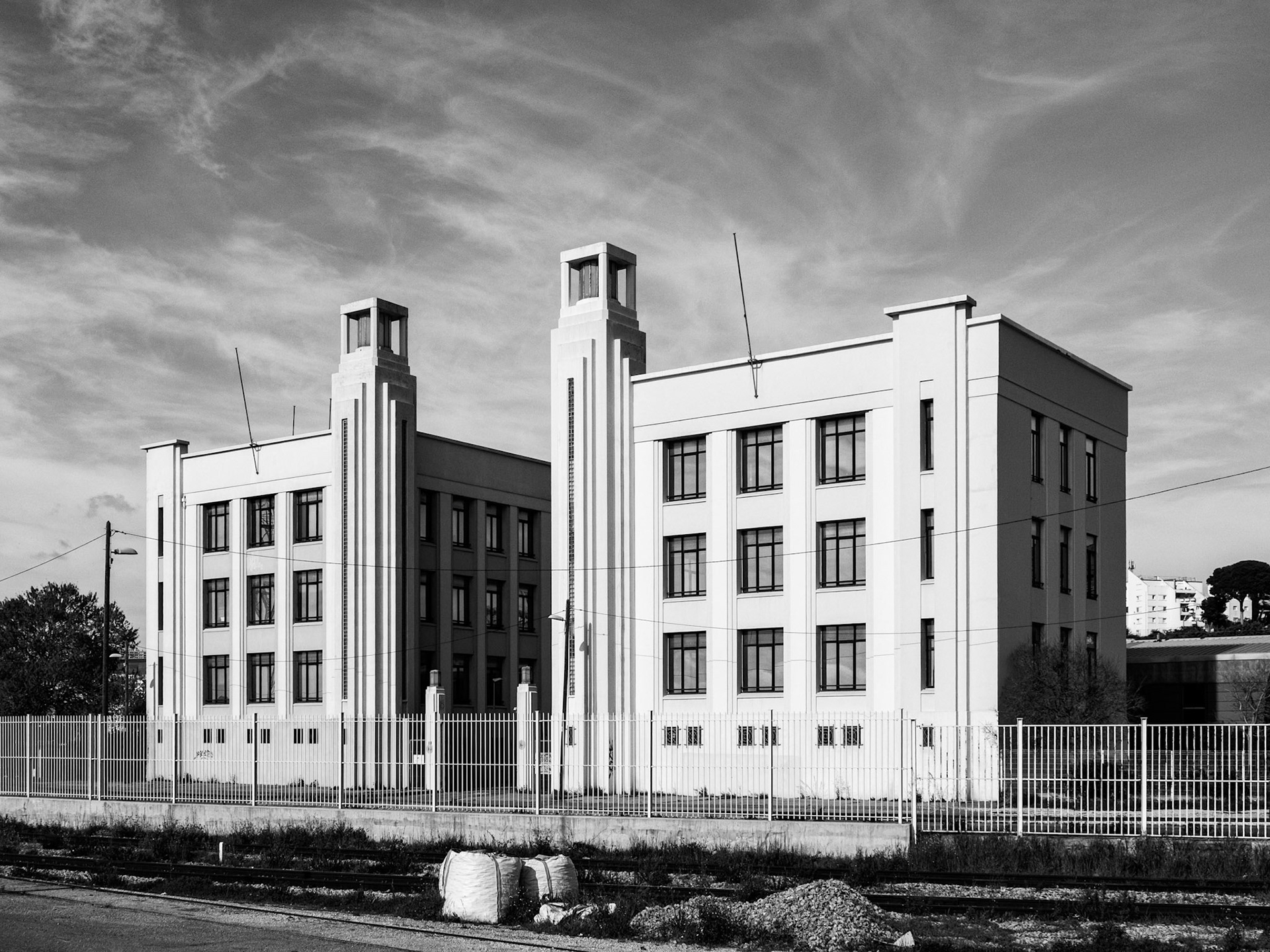 Centrale du Cap Pinède, Chemin du littoral, 2e Madeline J, architecte, 1930