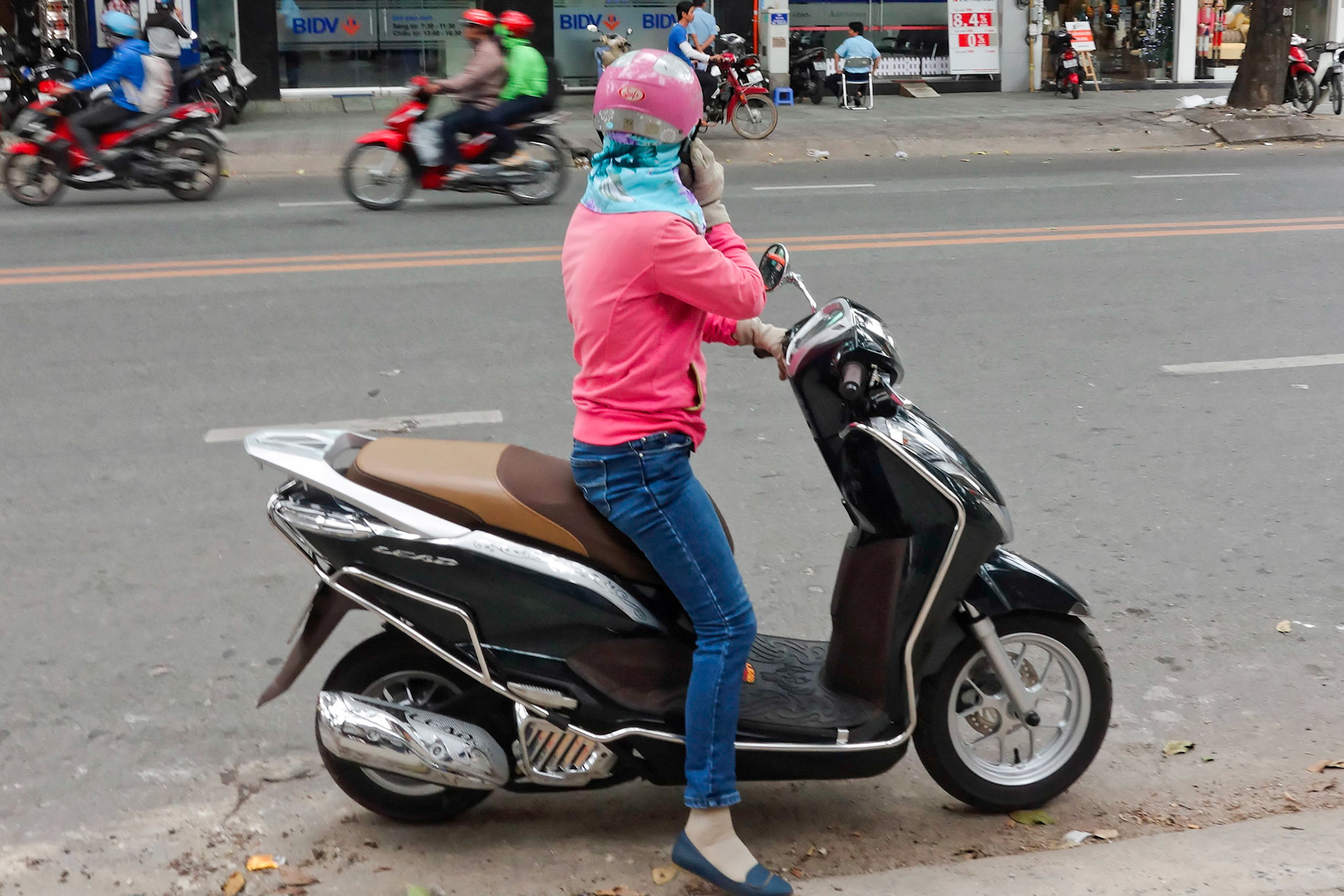 Vietnam motorbike - Ho Chi Minh City