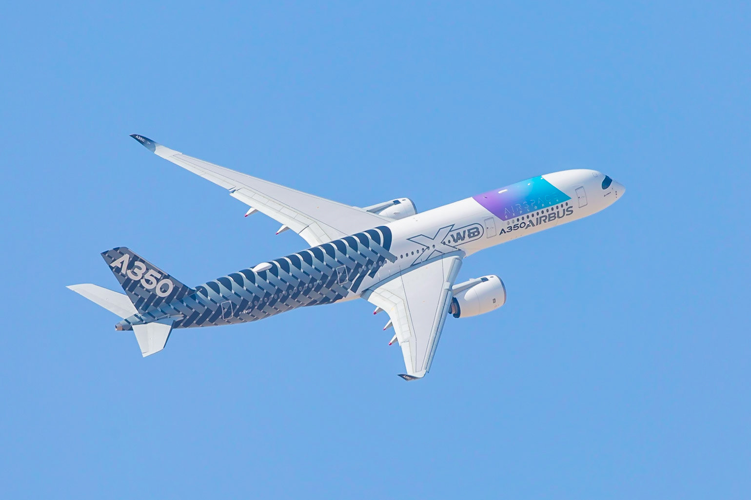 A350XWB Climbing Turn