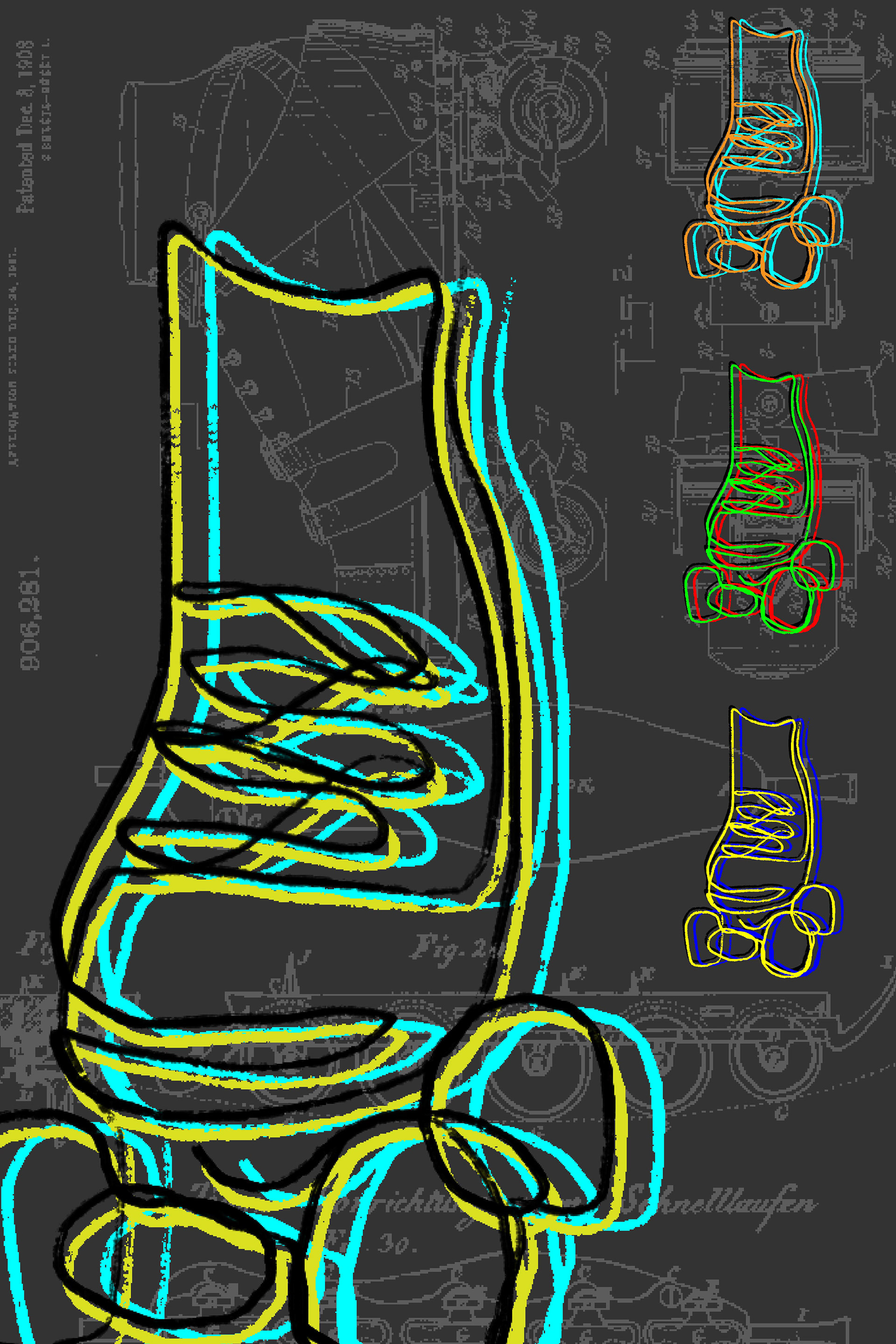 vector line art