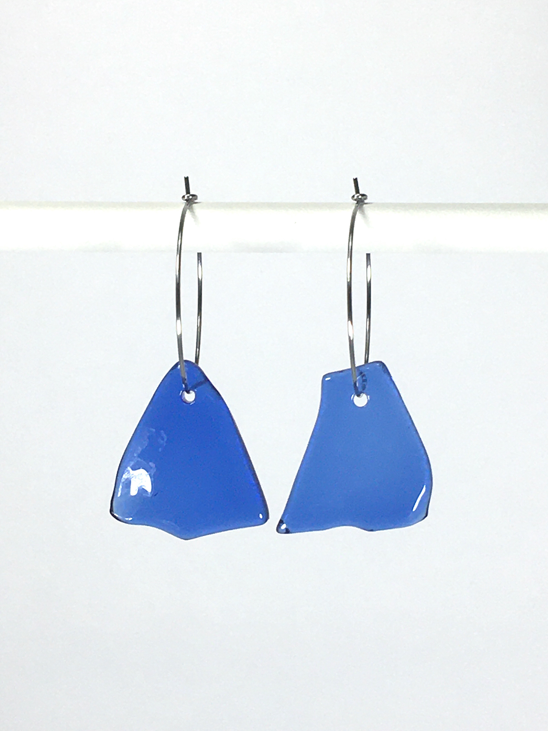 VODKA Glass Earrings