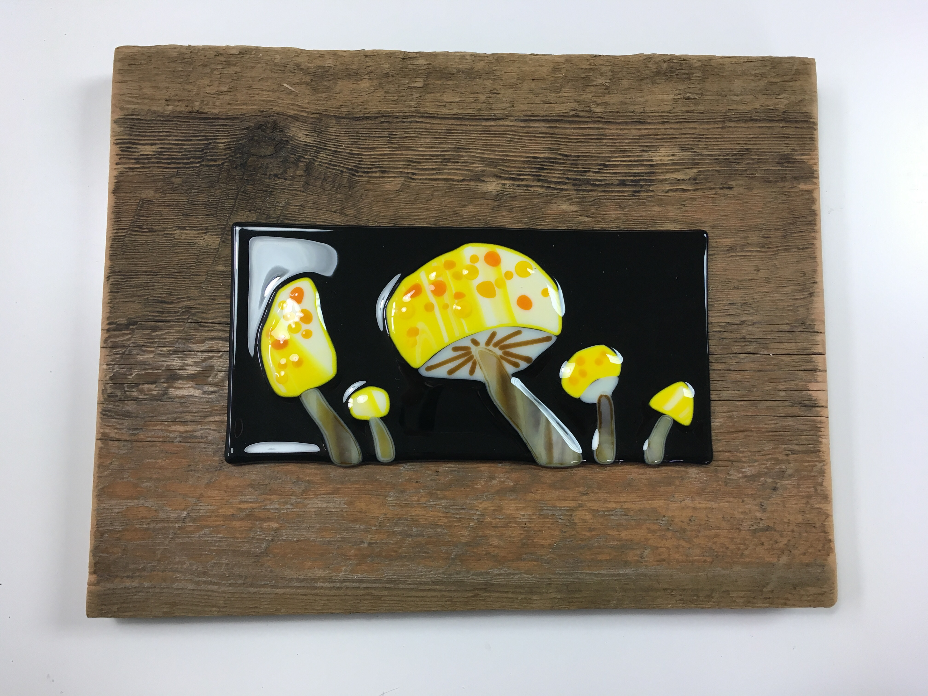 Yellow Fungi (12" x 9")