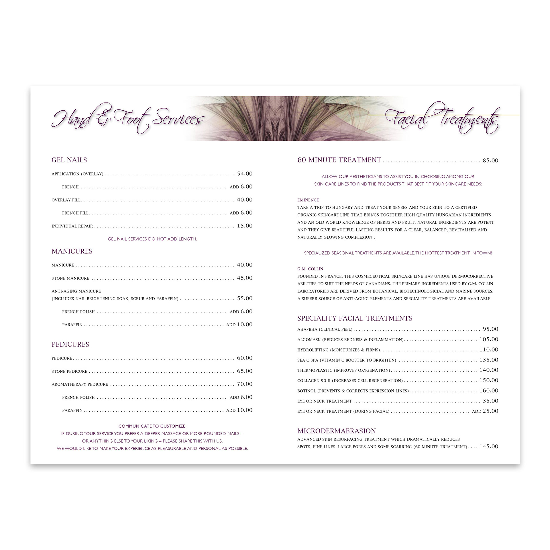 Booklet - inside pages
