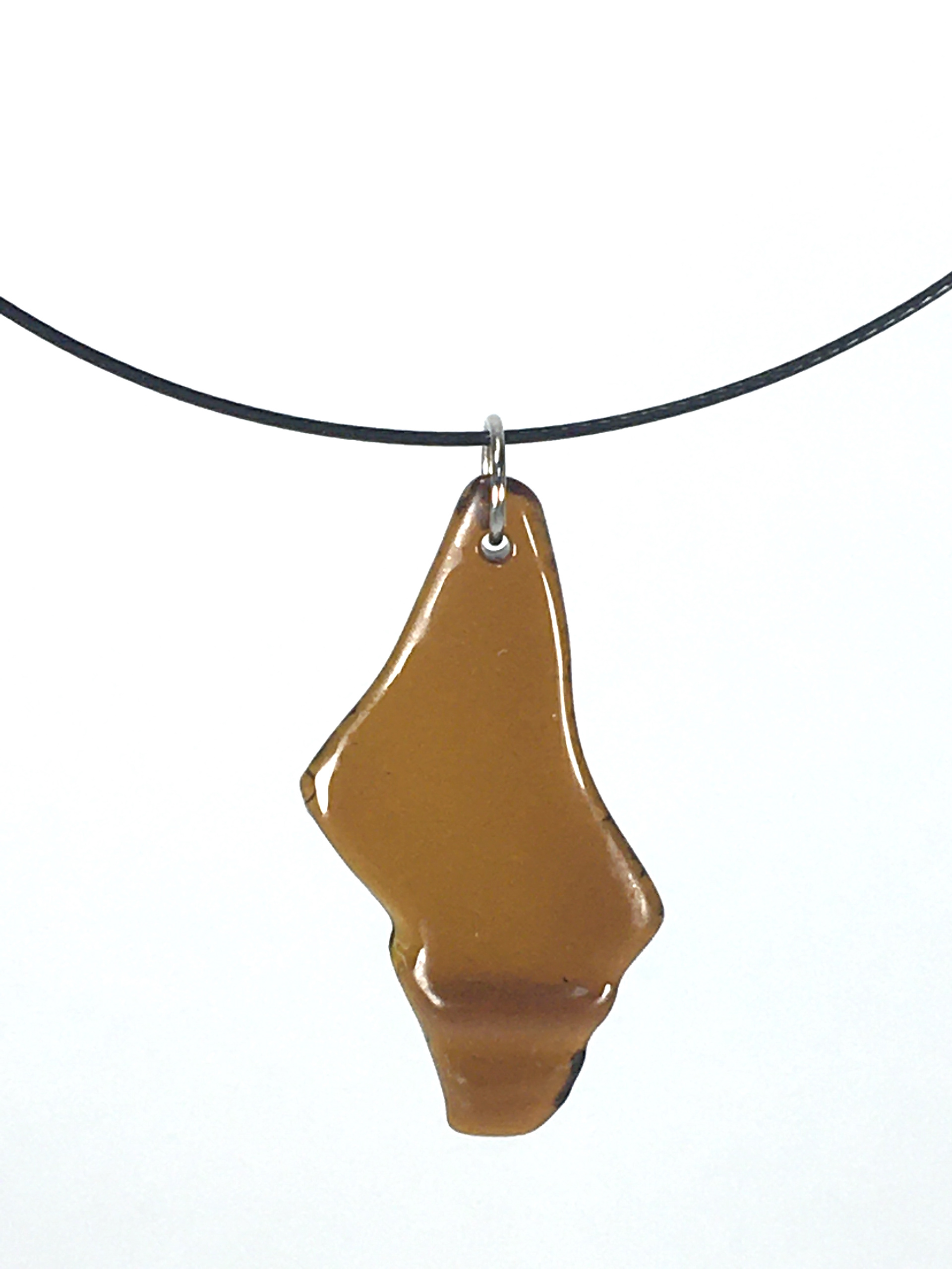 BEER Glass Necklace