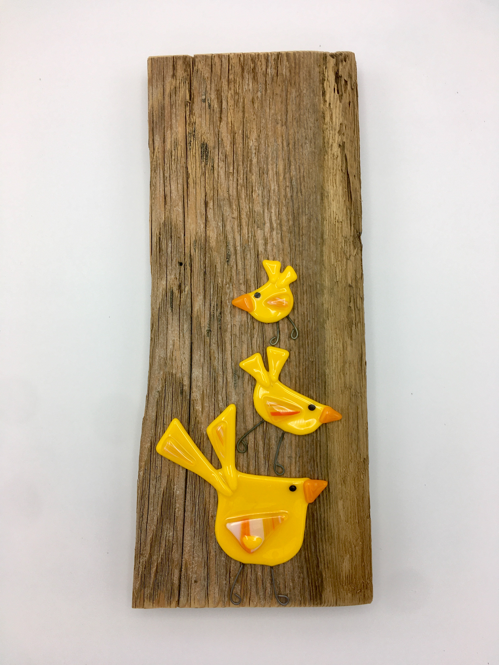 $75 - Yellow birds #2 (5" x 12")