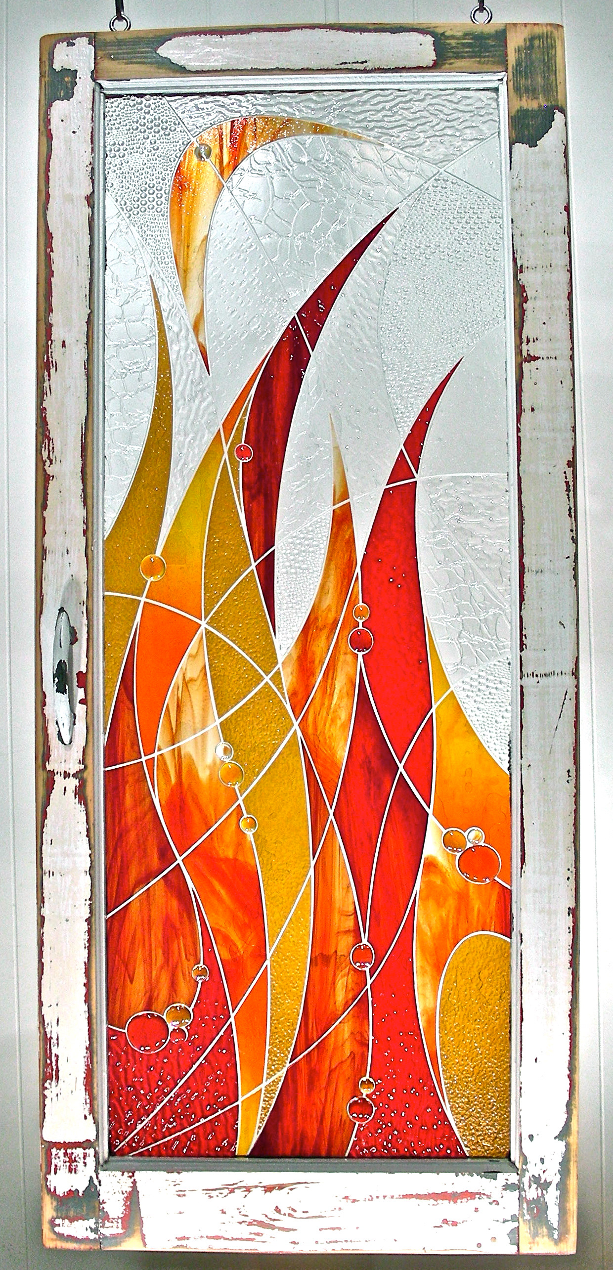 "Inferno" $1,800 (18" x 42")