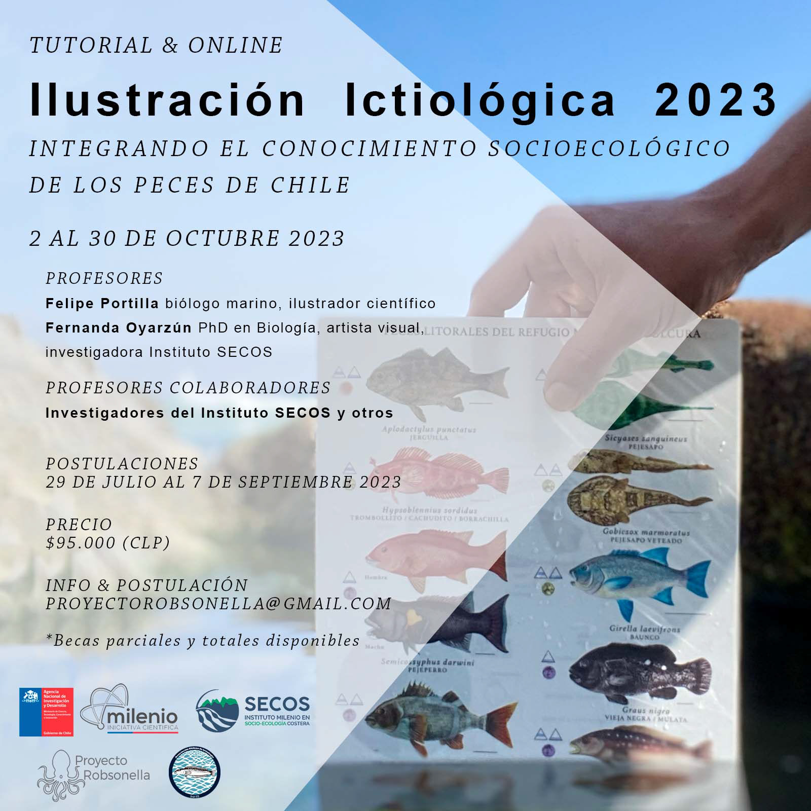 Ilustración Ictiológica 2023, del 2 al 30 de octubre de 2023