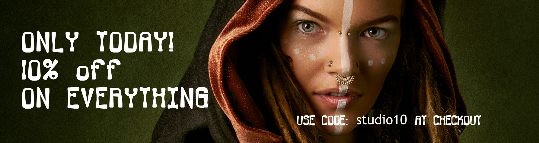 webshop forside banner - Studio åbning