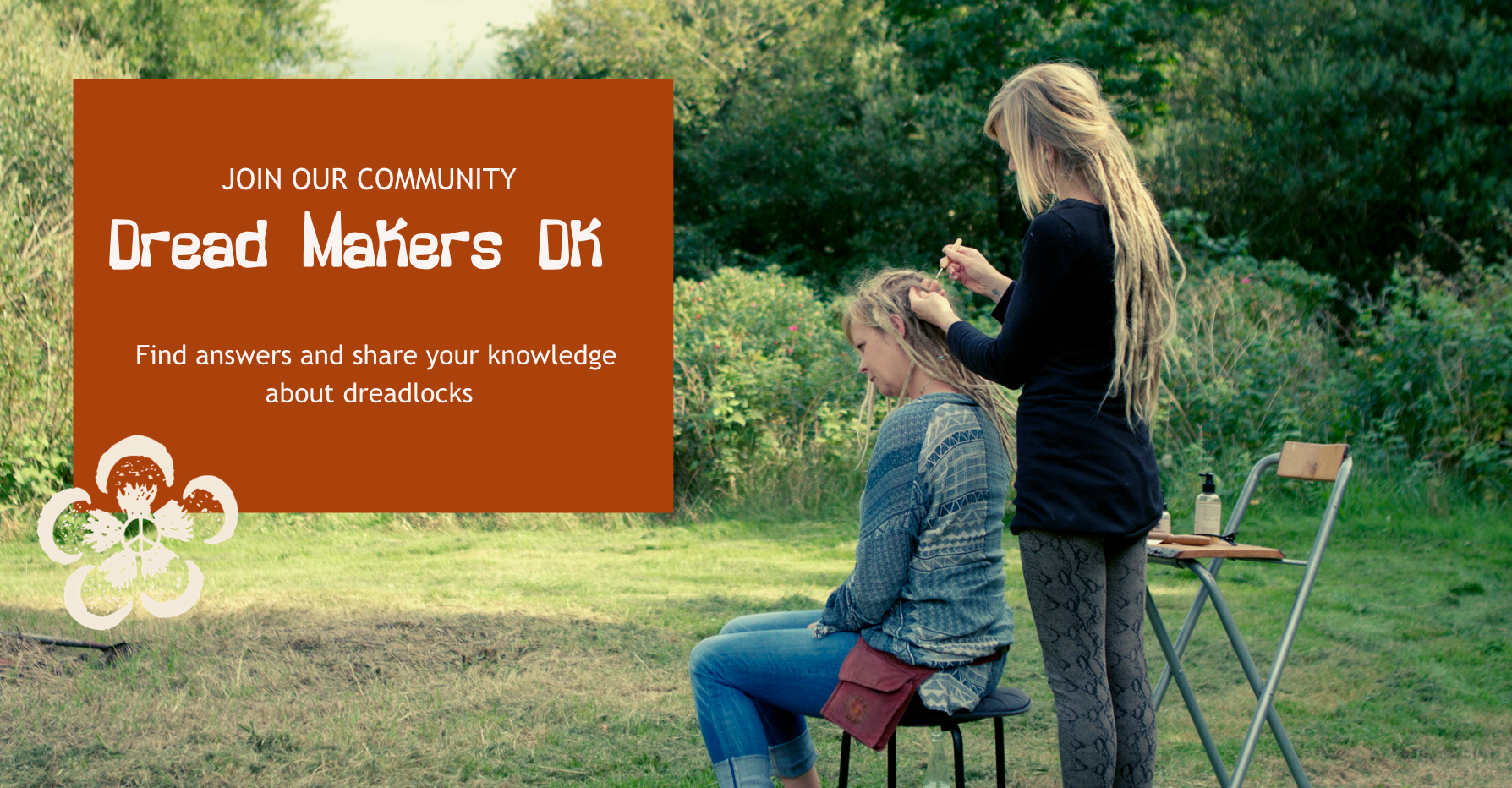 Dread Makers DK Facebook gruppe hvor der gives tips til dreadlocks, samt sælges og købes produkter