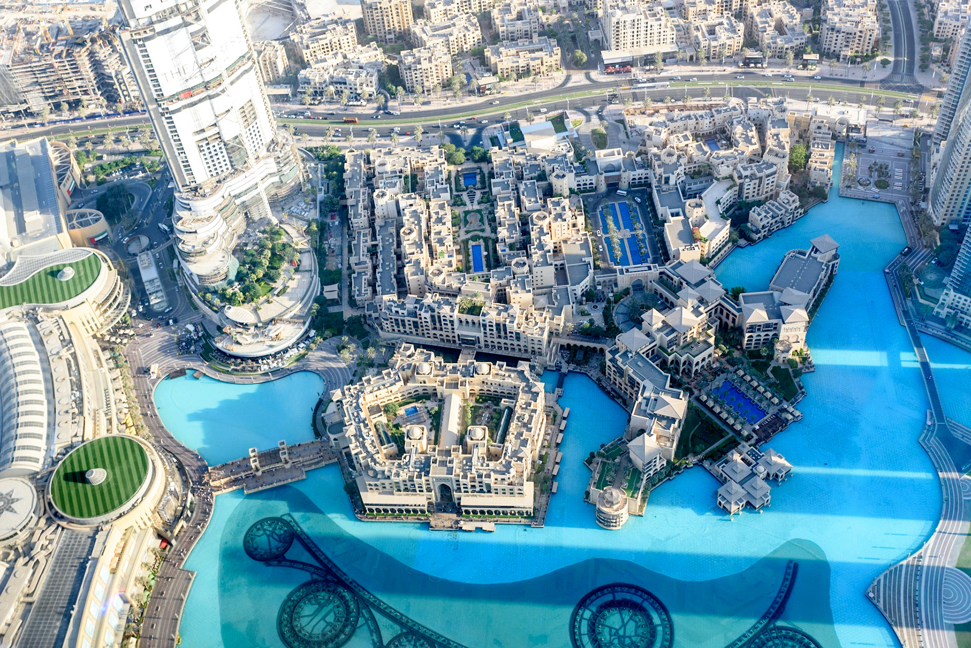 View from Burj Khalifa, Dubai