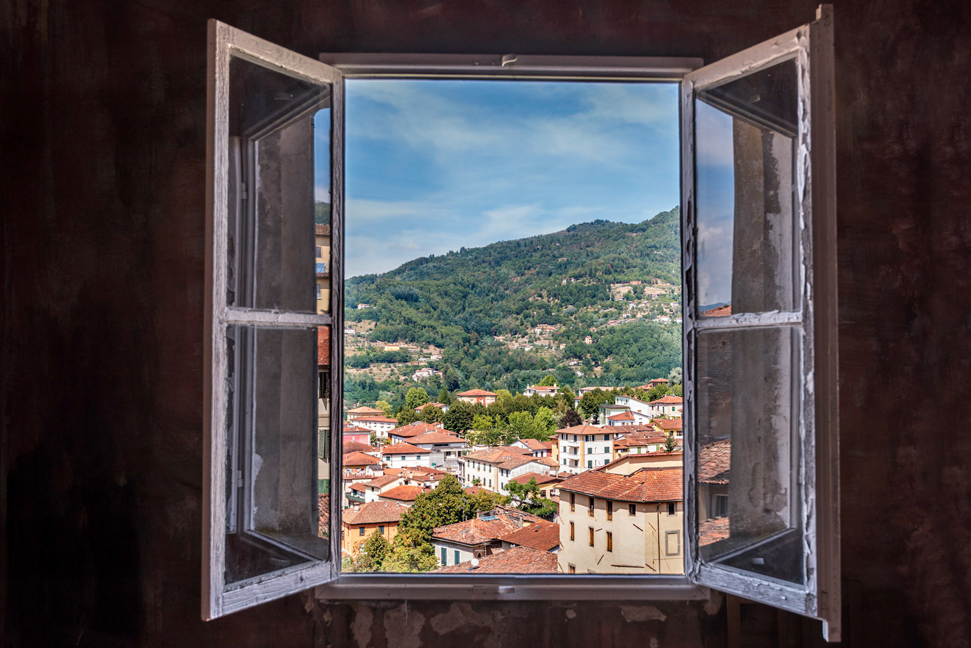 View over Barga