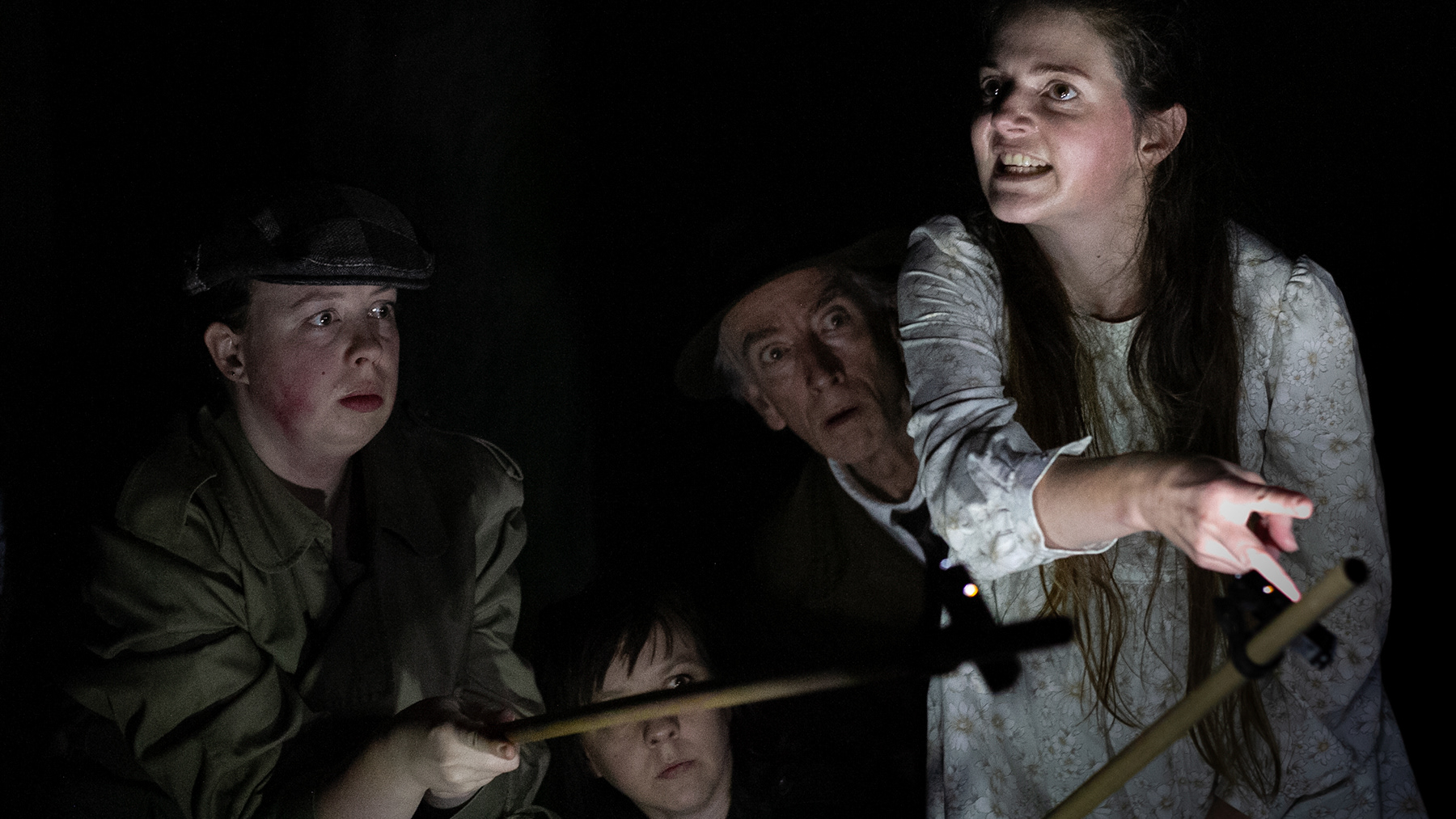 Eidann Glover | Alana Hoggart | Matthew Crosby | Kathleen Doyle. Photo: Oscar Socias