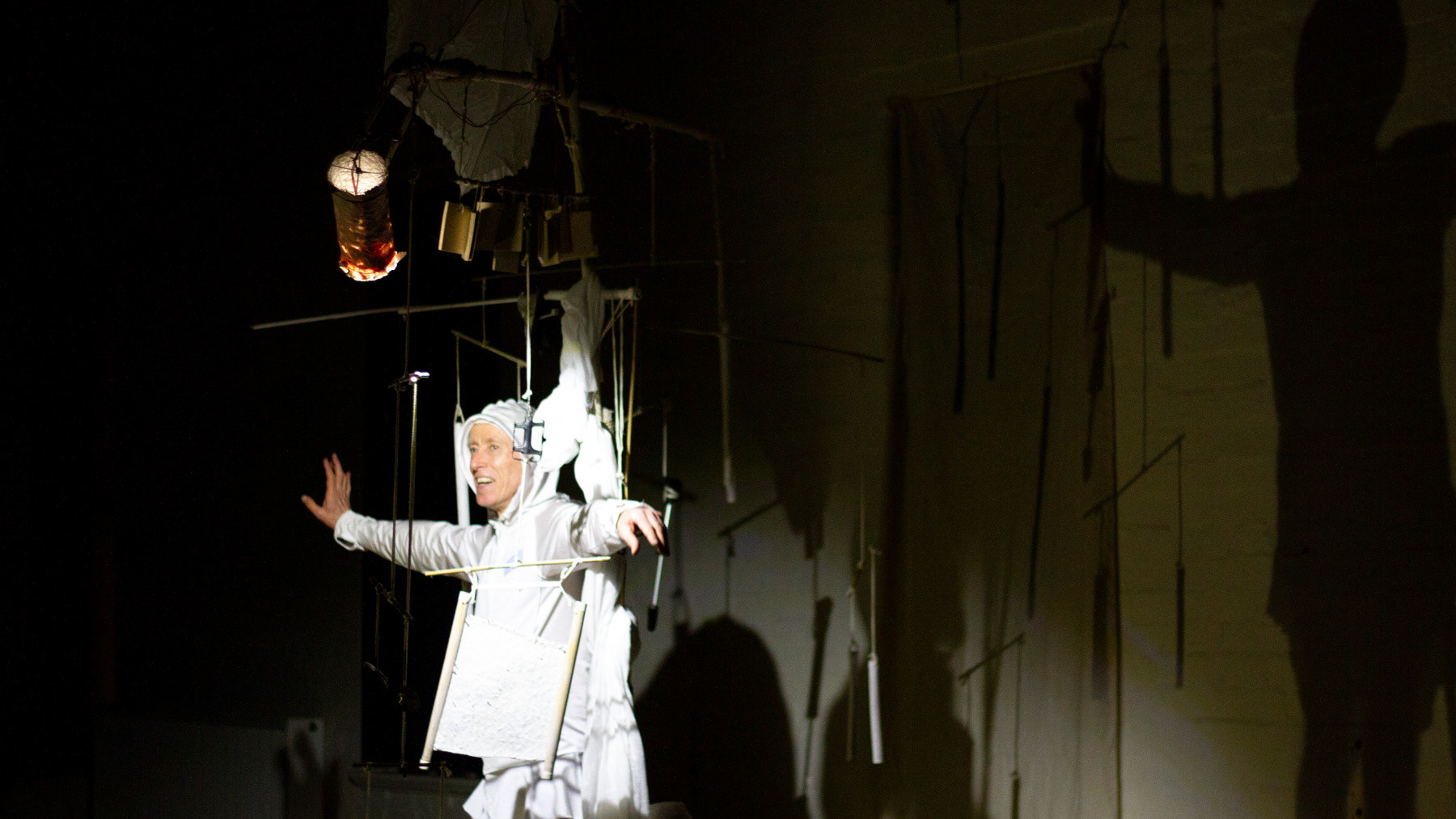 Matthew Crosby in Corporare, screenshot of cinematography by Cobie Orger