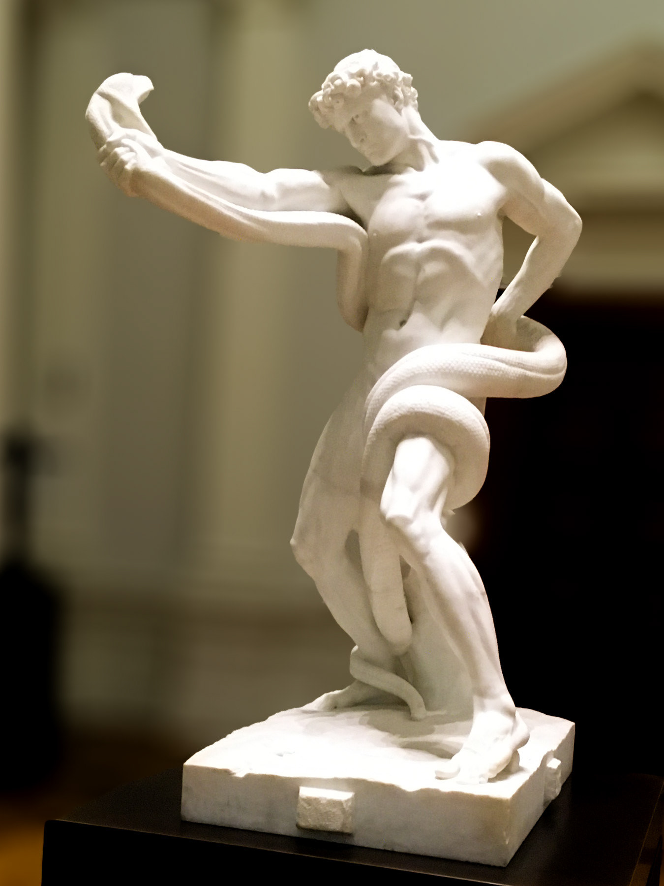 Athlete Wrestling with Python by Frederic, Lord Leighton, 1888-1891. Photo: Matthew Crosby