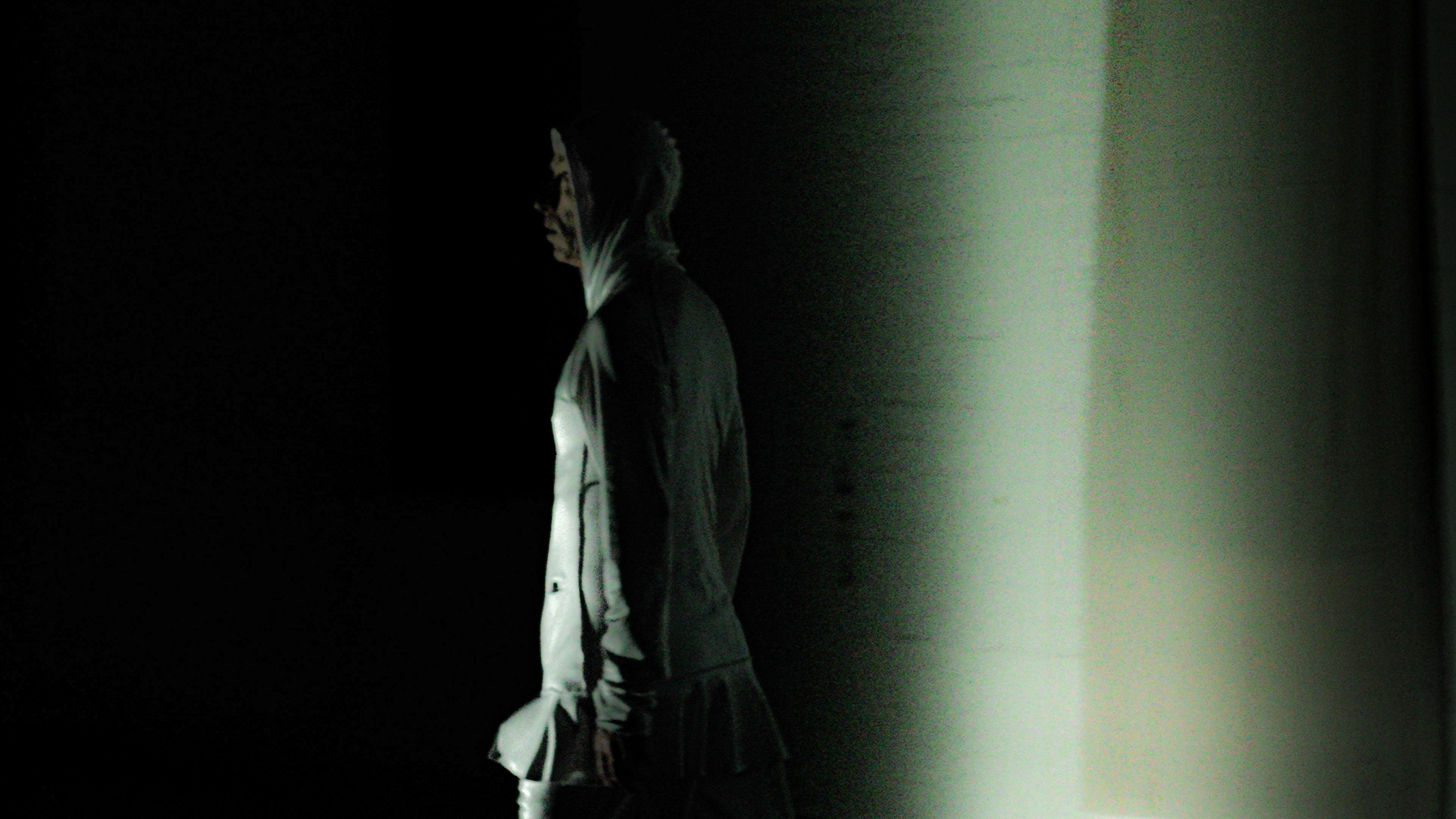 Matthew Crosby in Corporare, screenshot of cinematography by Cobie Orger