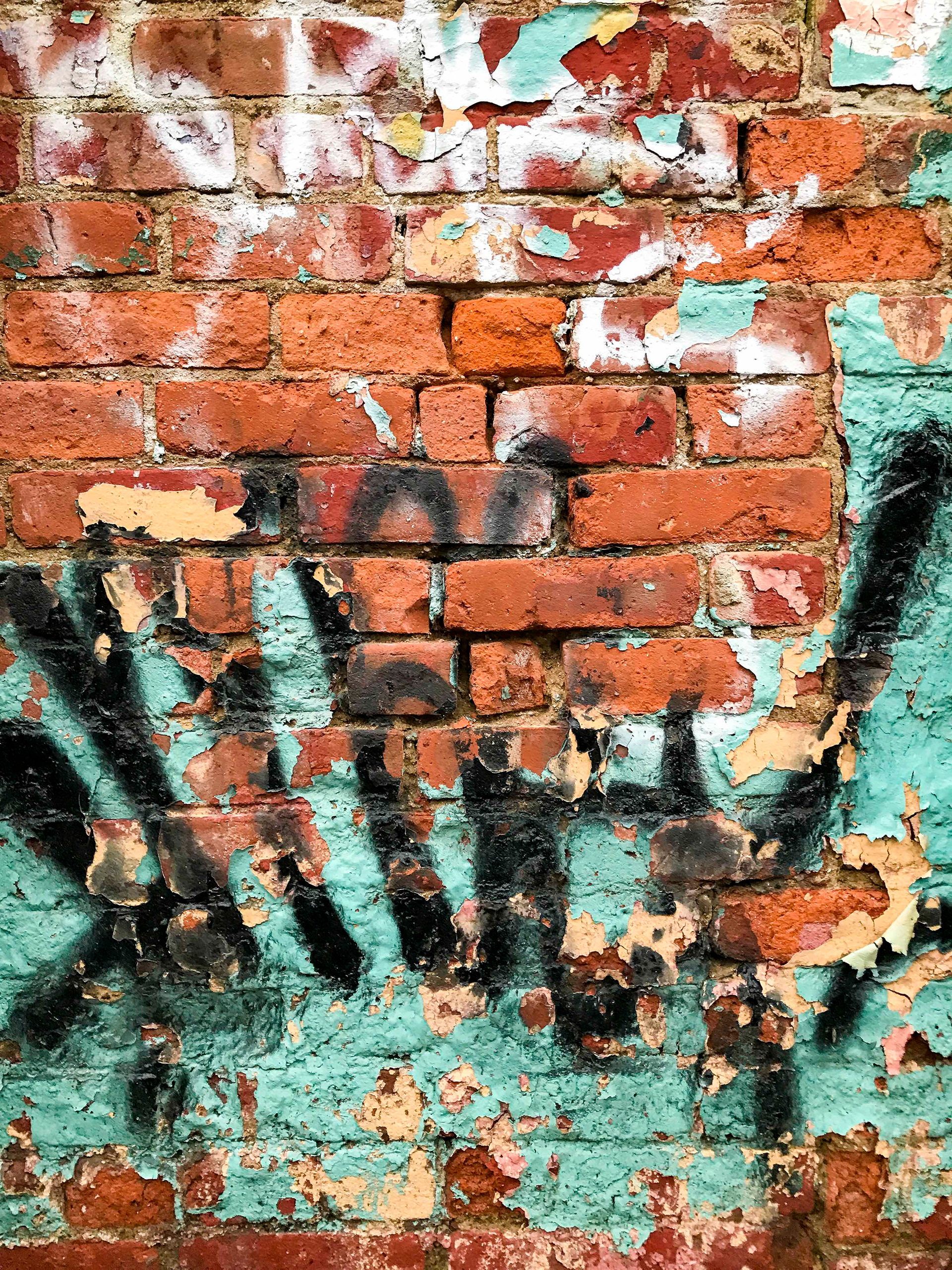 Grafitti on Eroding Blue, New York City