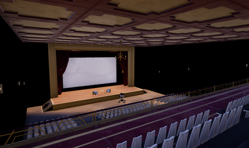 Reworked amphitheater