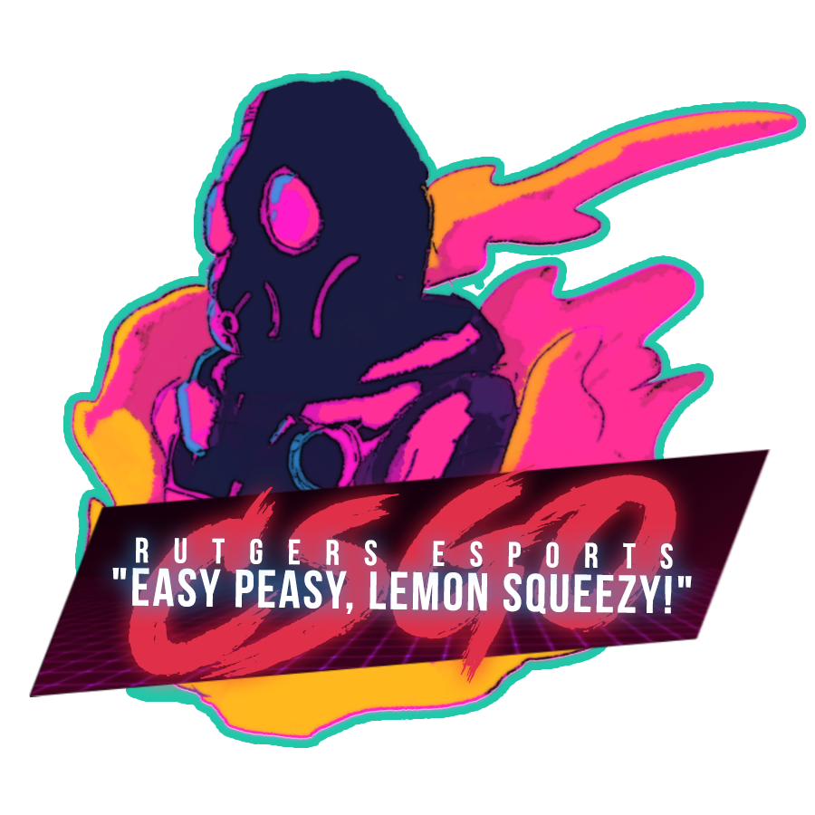 This was made into a sticker and sold at Fall Friendlies at Rutgers University.