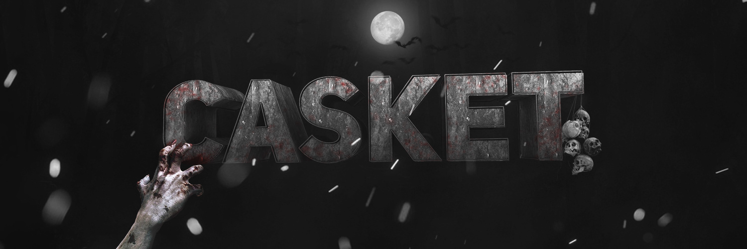 Casket header