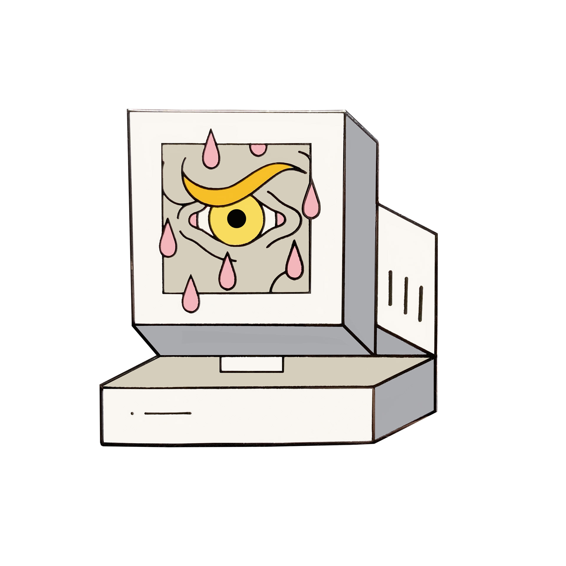 ORDINATEUR OEIL pin (2023)