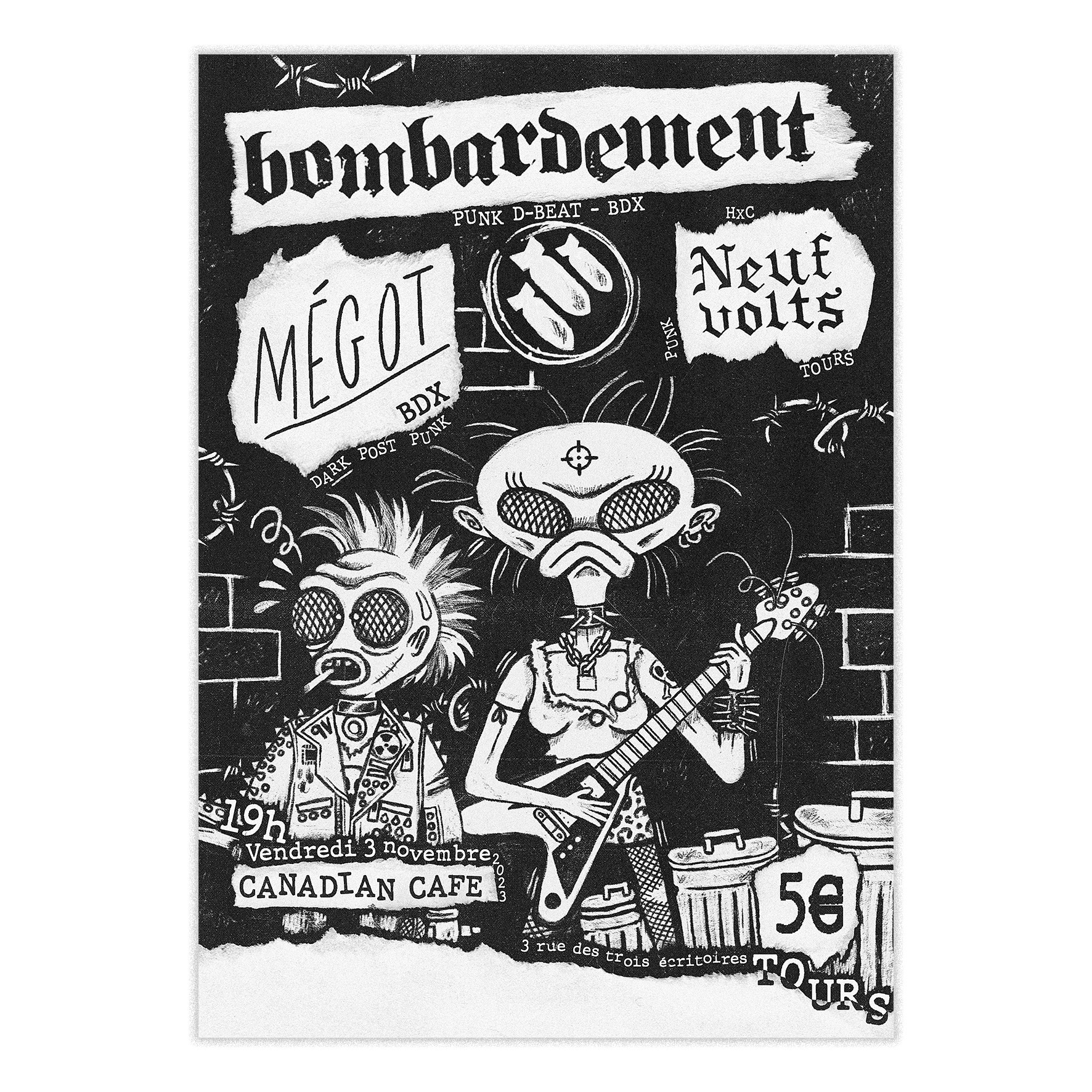 Flyer for WOLFPACK (2023)