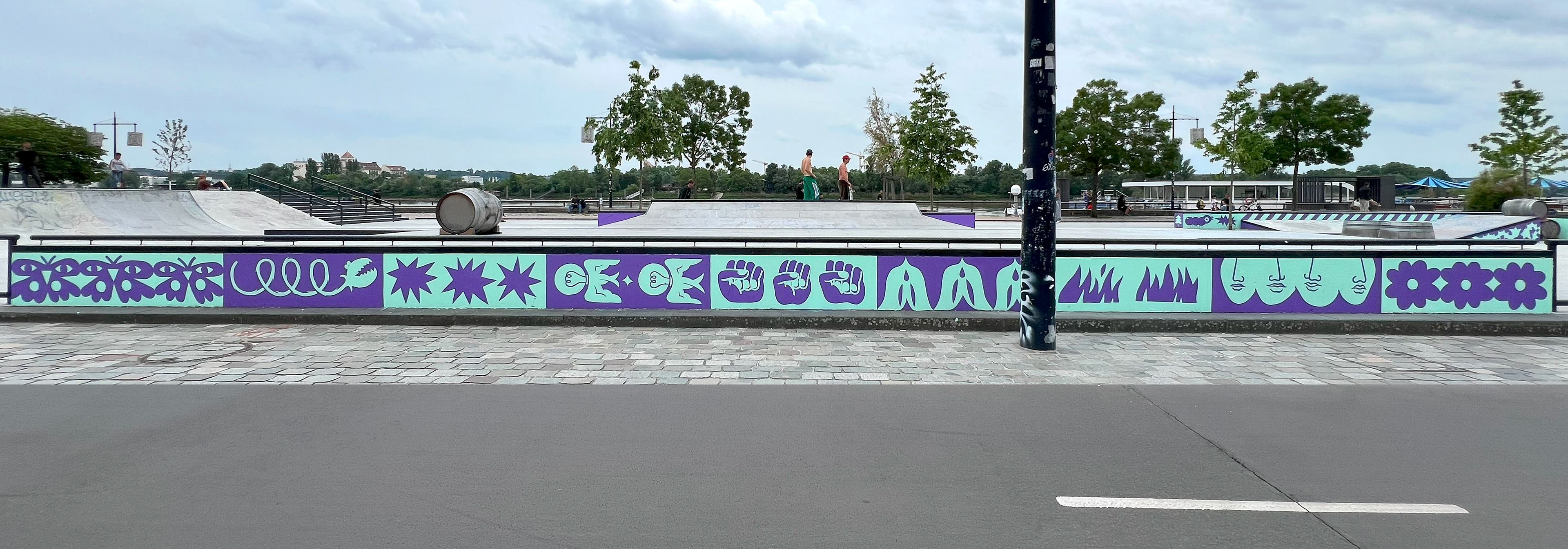 BORDEAUX SKATEPARK with Steffie Brocoli & Atelier McClanes (2024)