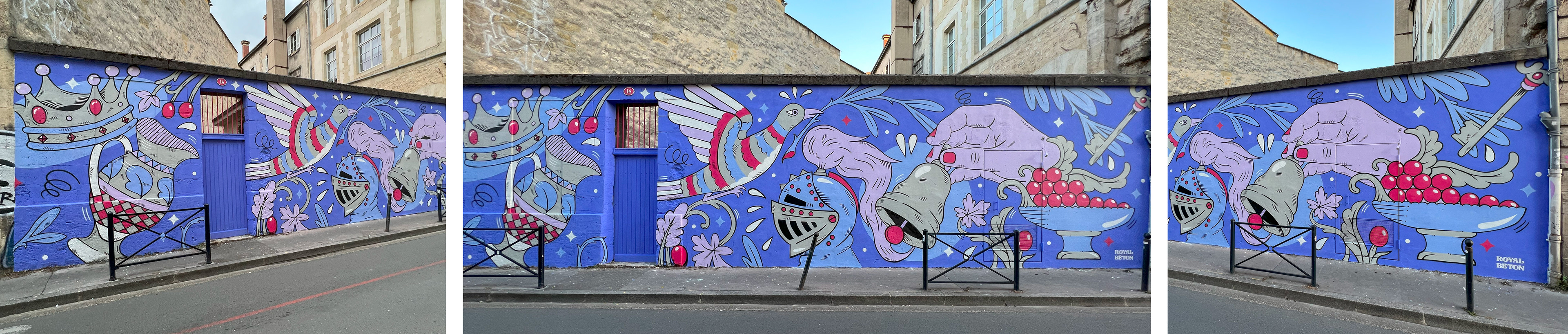 ROYAL BETON mural for the CROUS (2023)