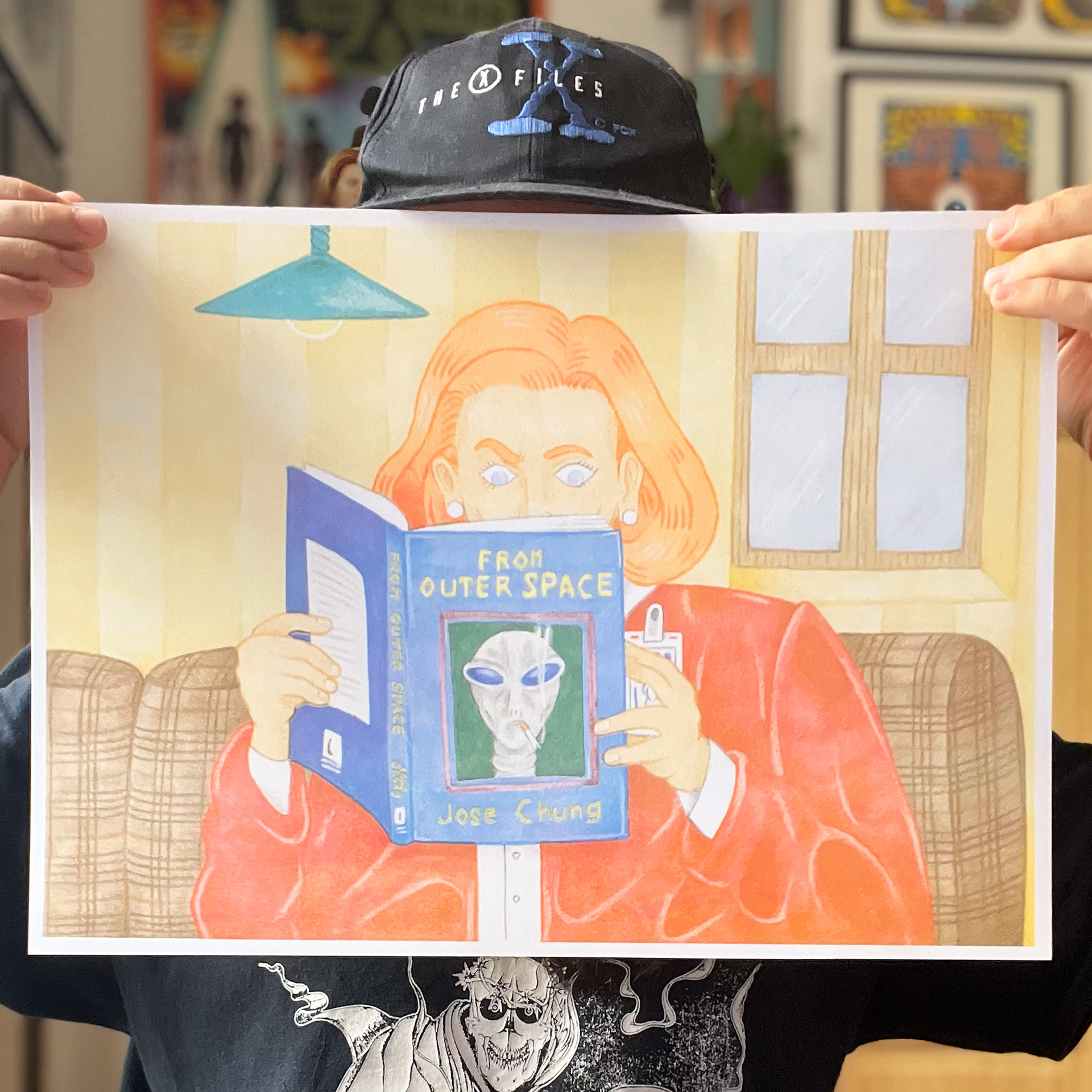 X-Files riso print (2024)