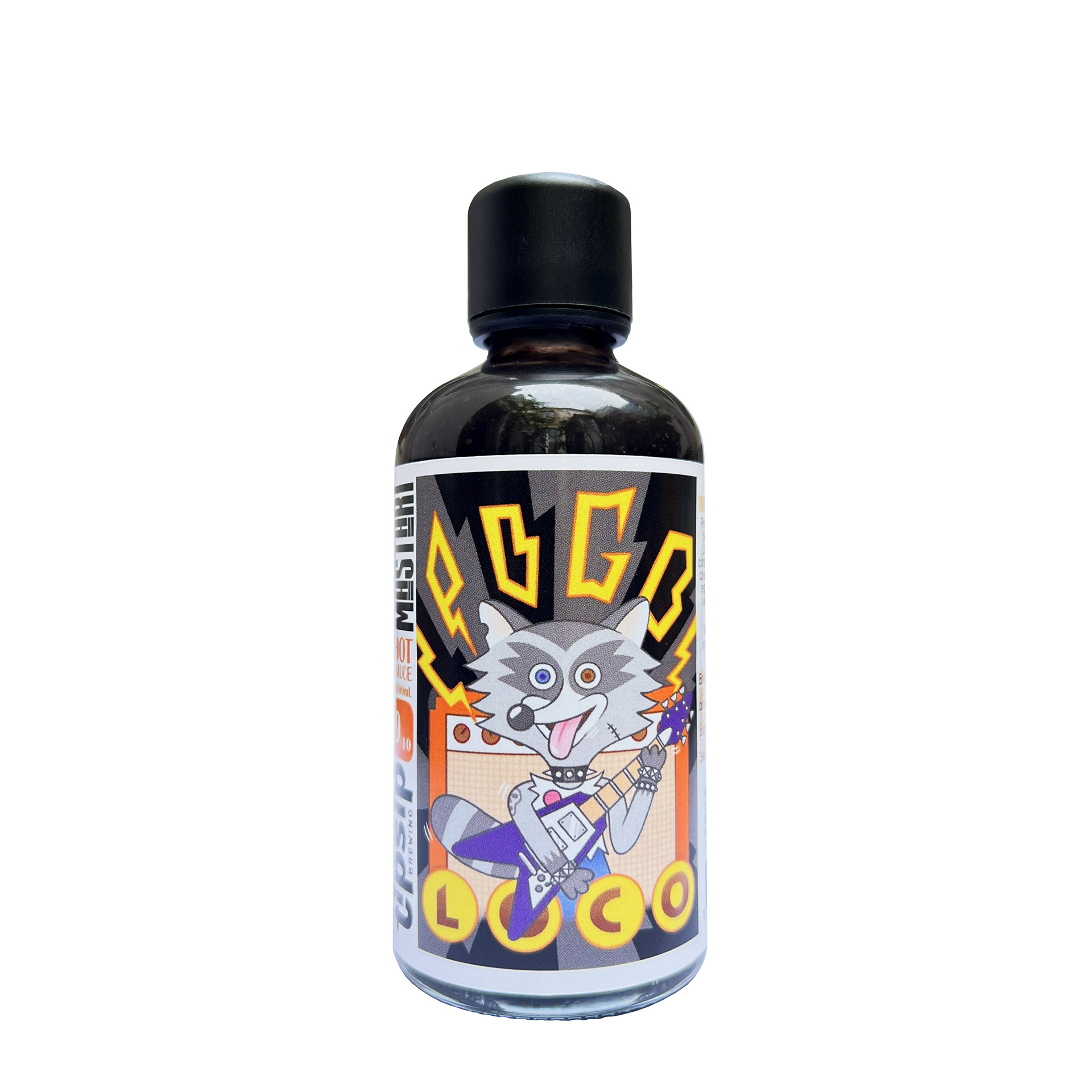 Hot sauce label art for MASTARI (2026)