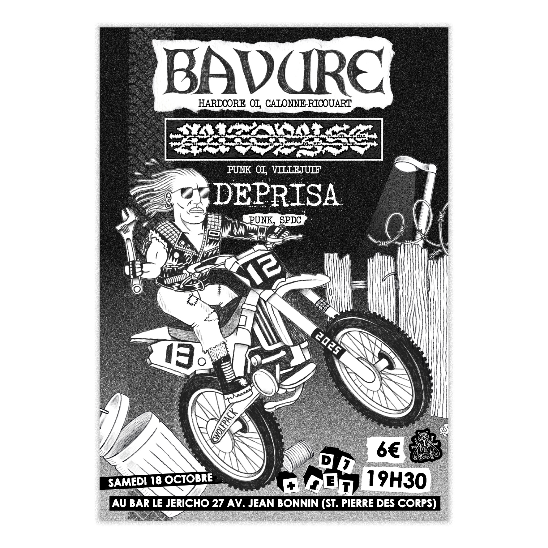 Flyer for WOLFPACK (2025)