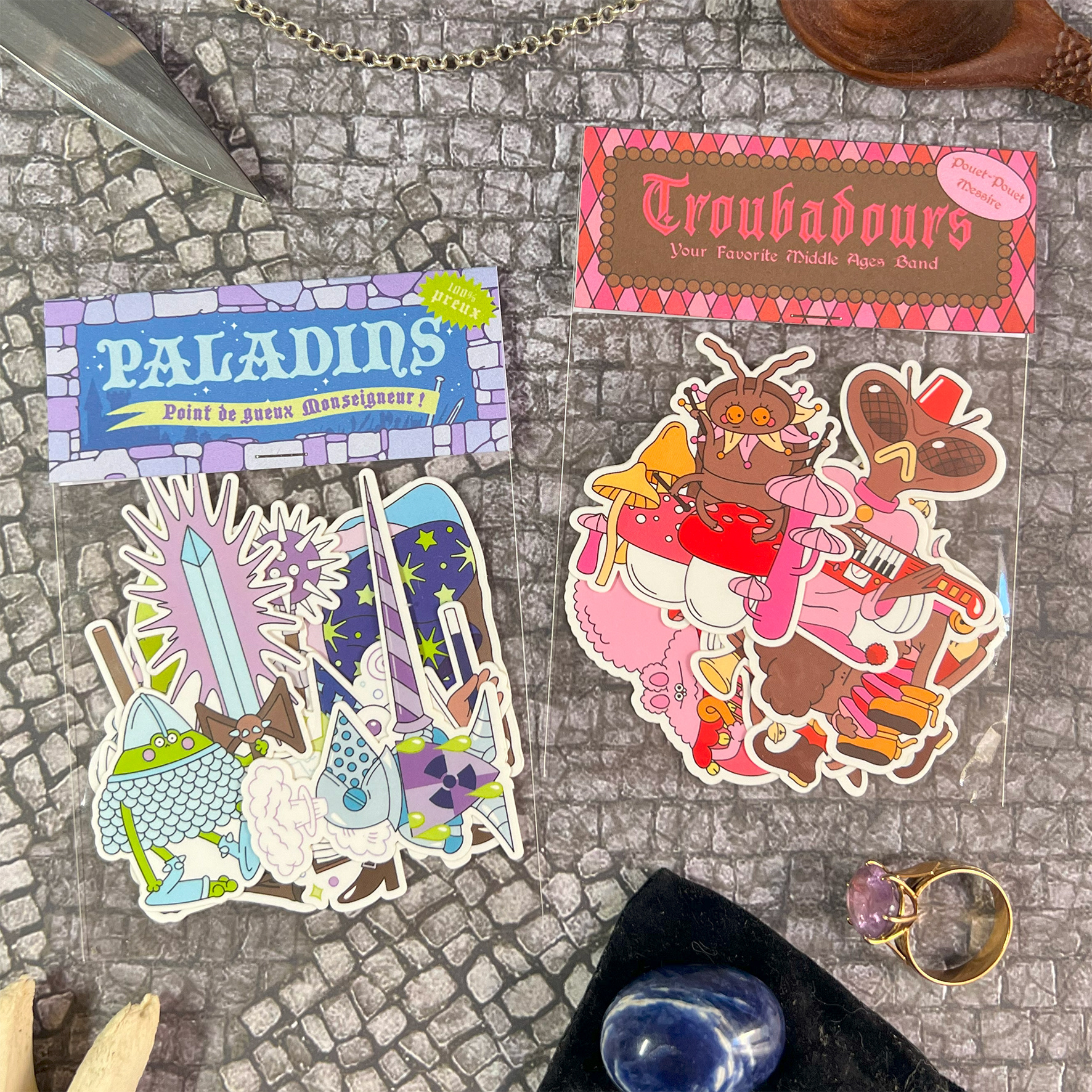 Sticker Packs in collaboration with Alice Monvaillier (2023)