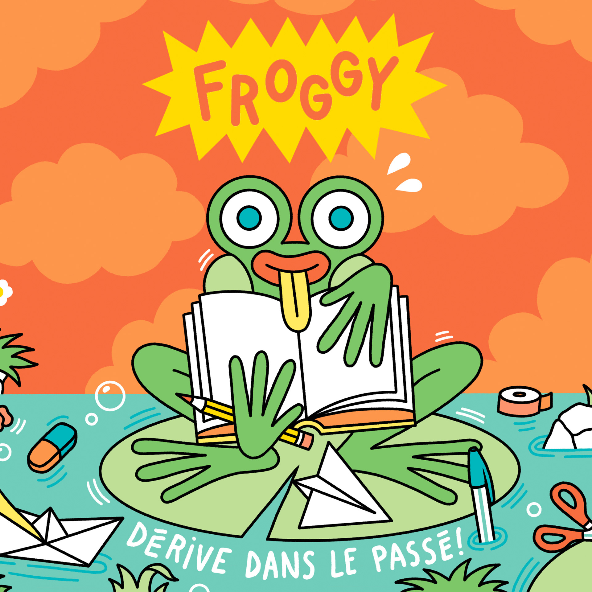 Mascot for a Children's activity book (2025)