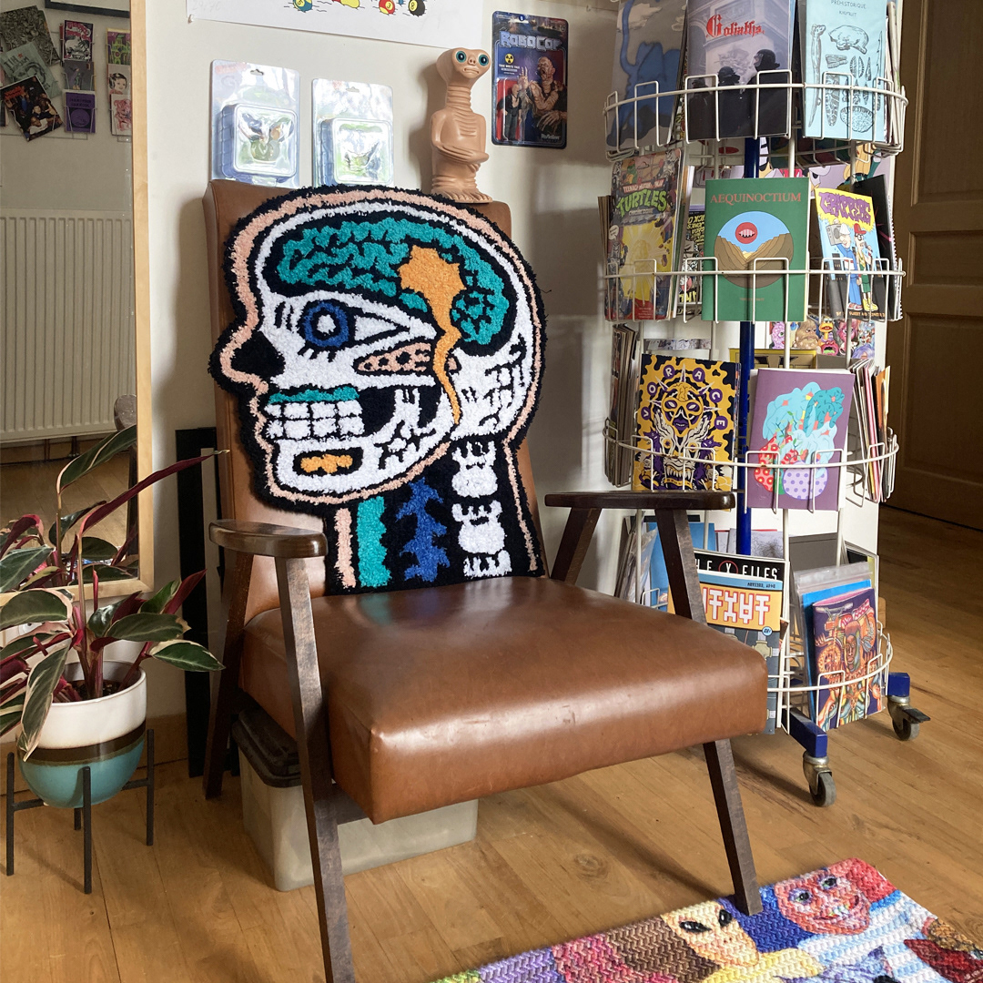 SCANNER handmade rug (2020)