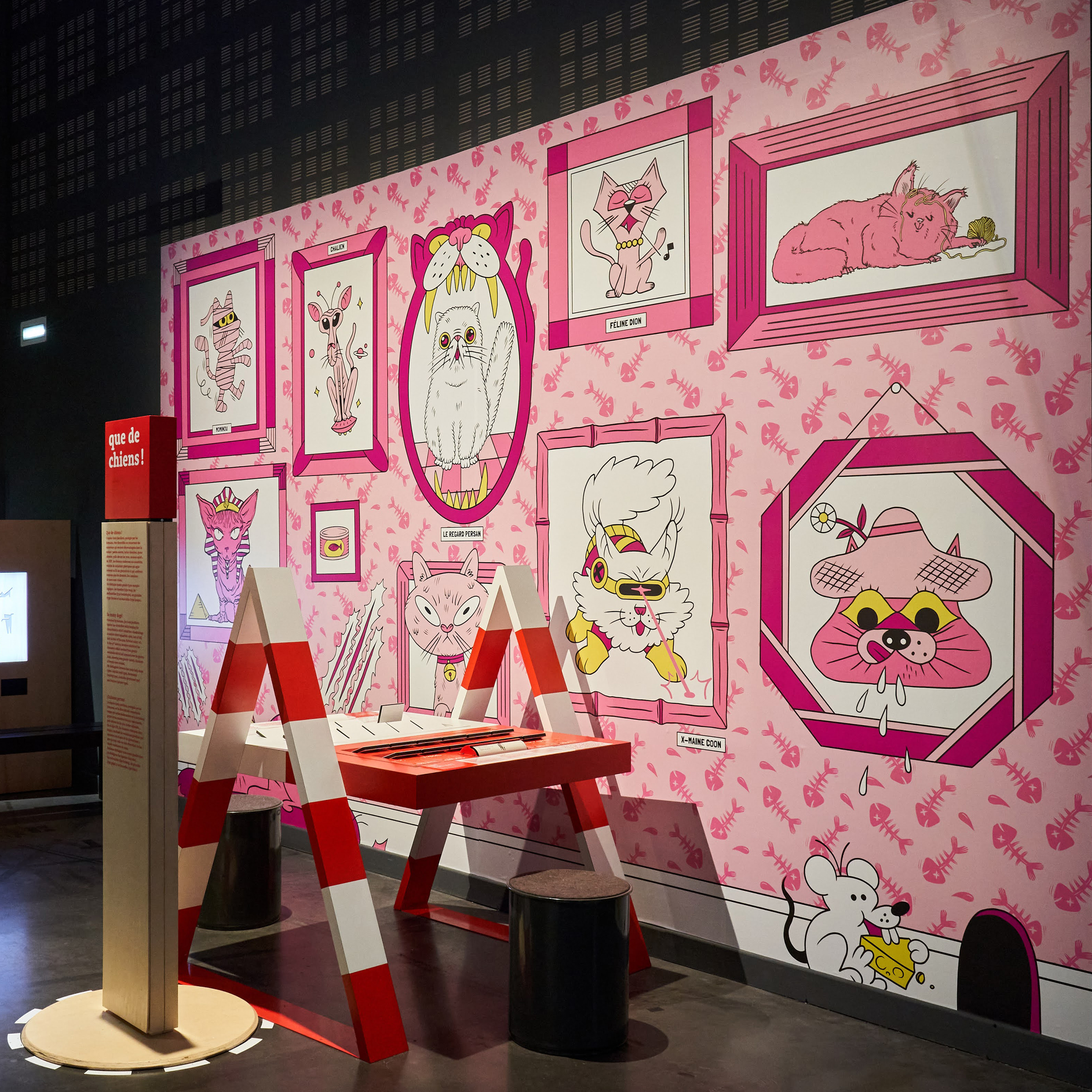 Scenography created with Skinjackin' Collective for Cap Sciences (2020)