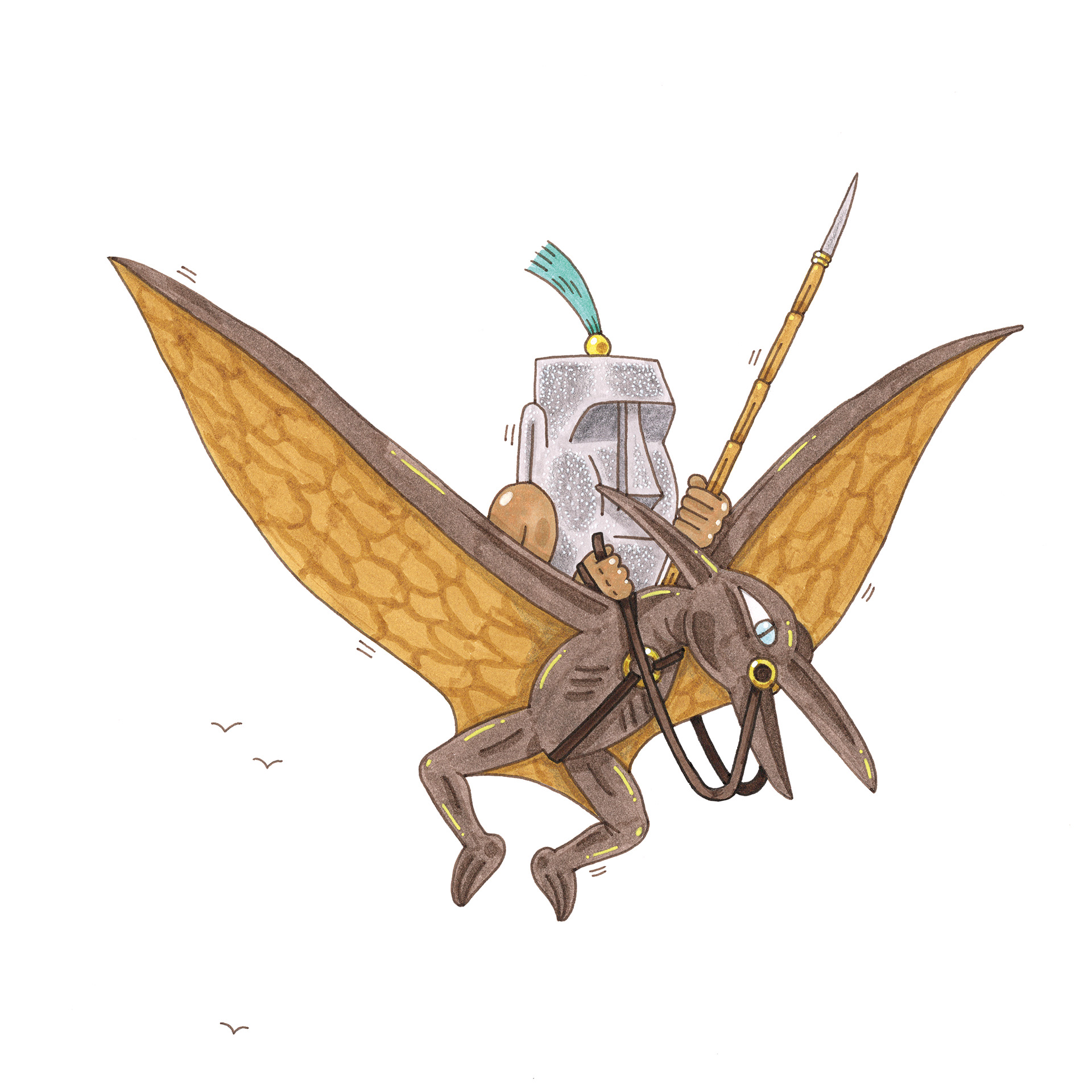 Tiki Pterodactyle (2019)