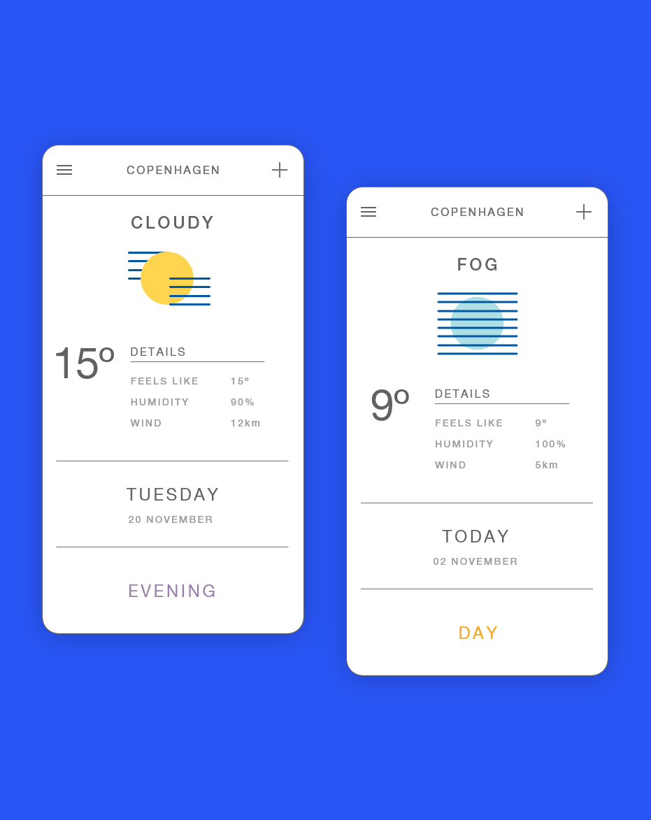 Weather app