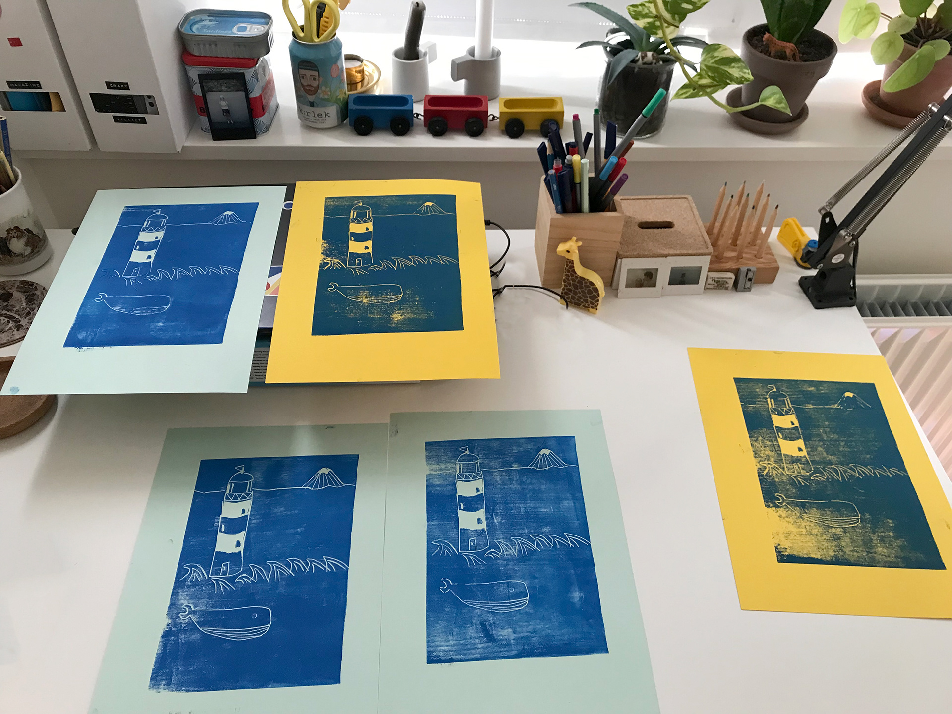Linoprint workshop
