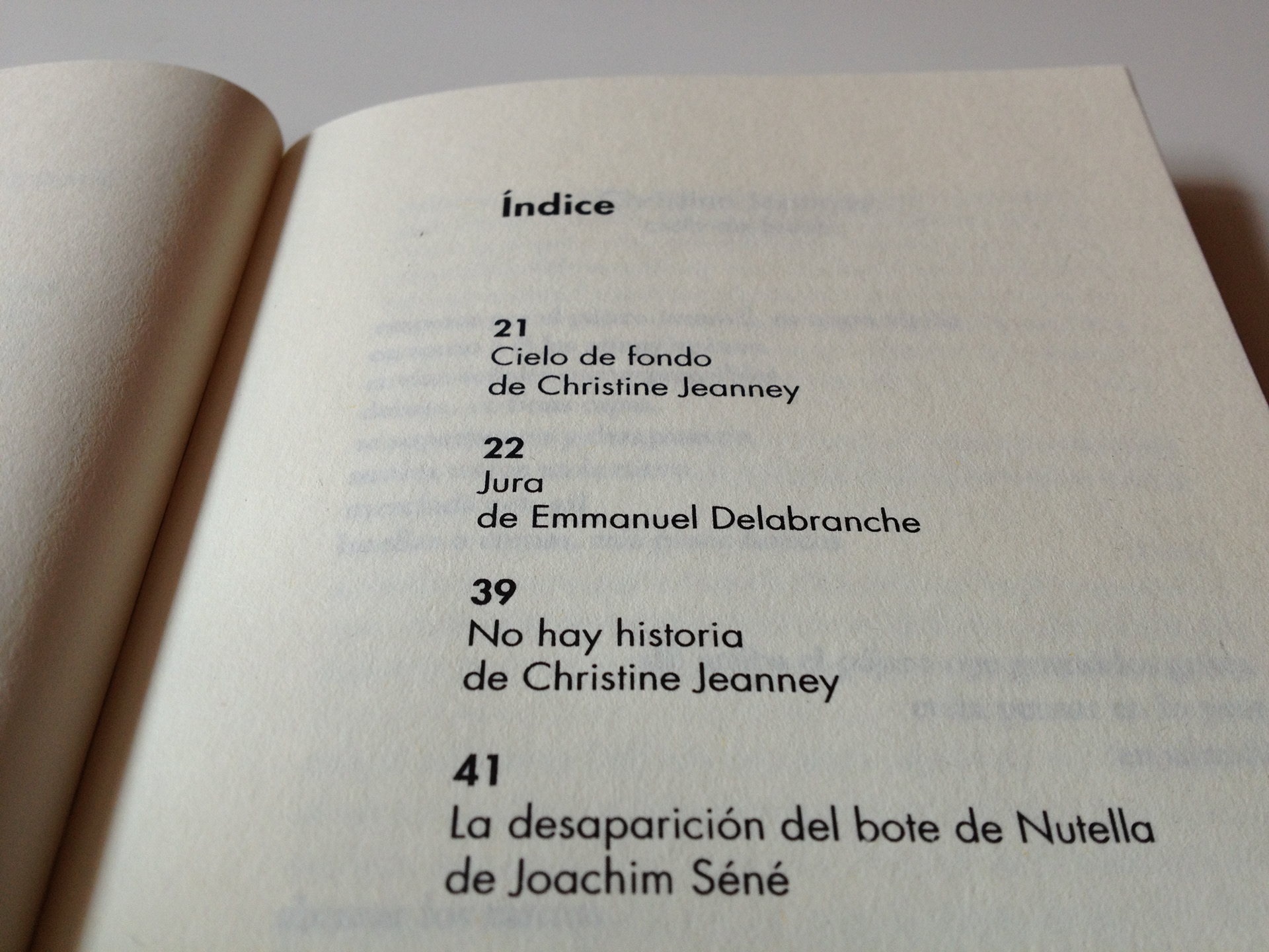 "Todo está perdido" inside 