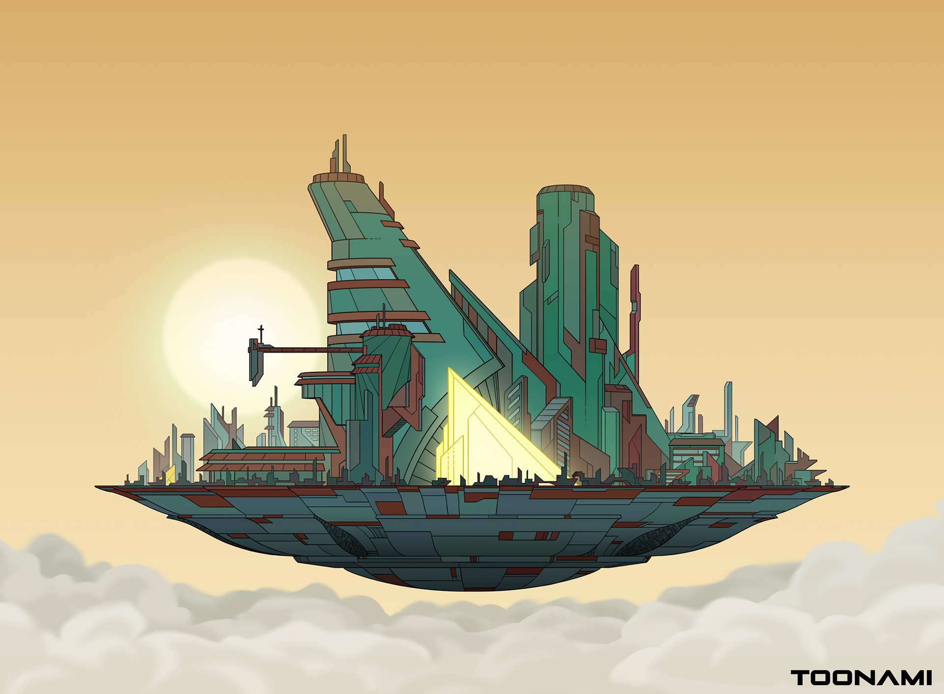 Toonami "Road Trip" BG