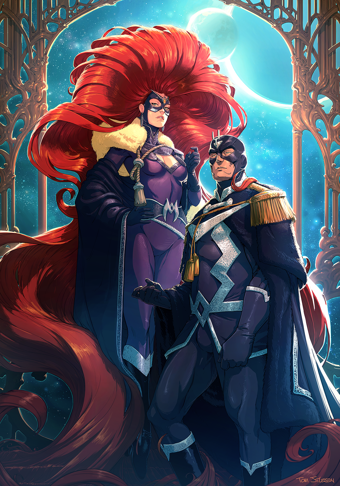 INHUMANS (SIDESHOW PRINT)