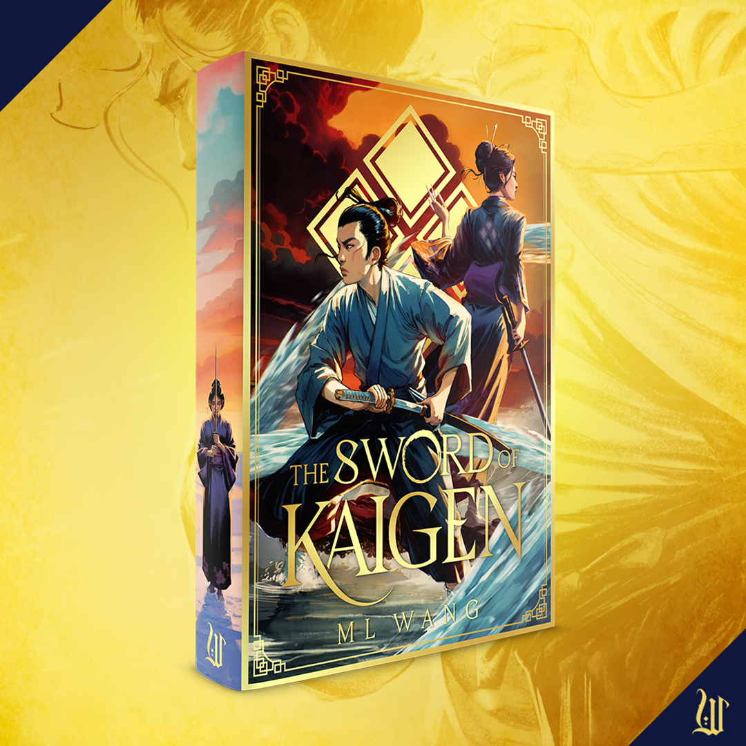 THE SWORD OF KAIGEN (graphic design by STK Creations, WRAITHMARKED CREATIVE)