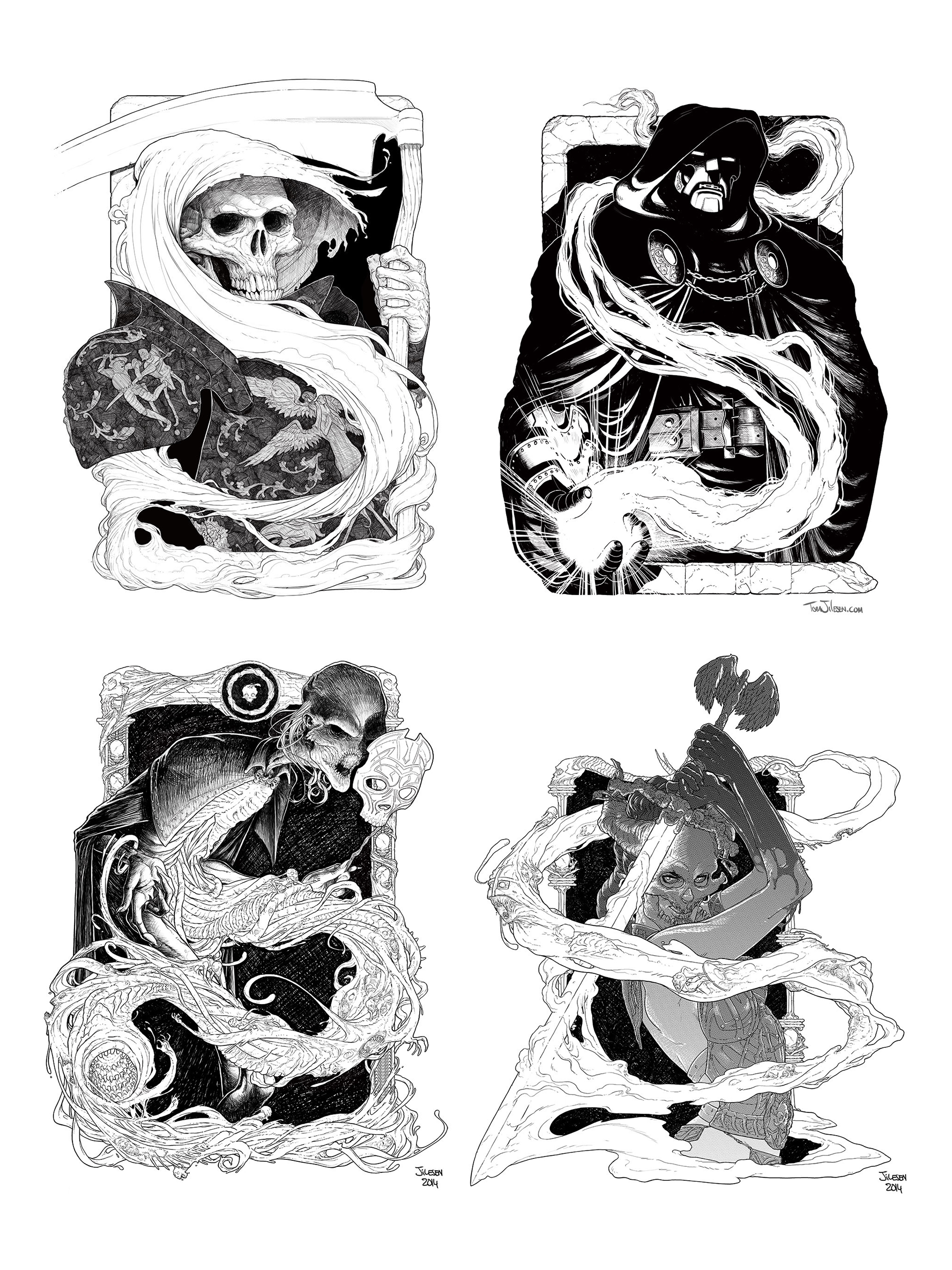 BLACK AND WHITE PROMO IMAGES (SIDESHOW)