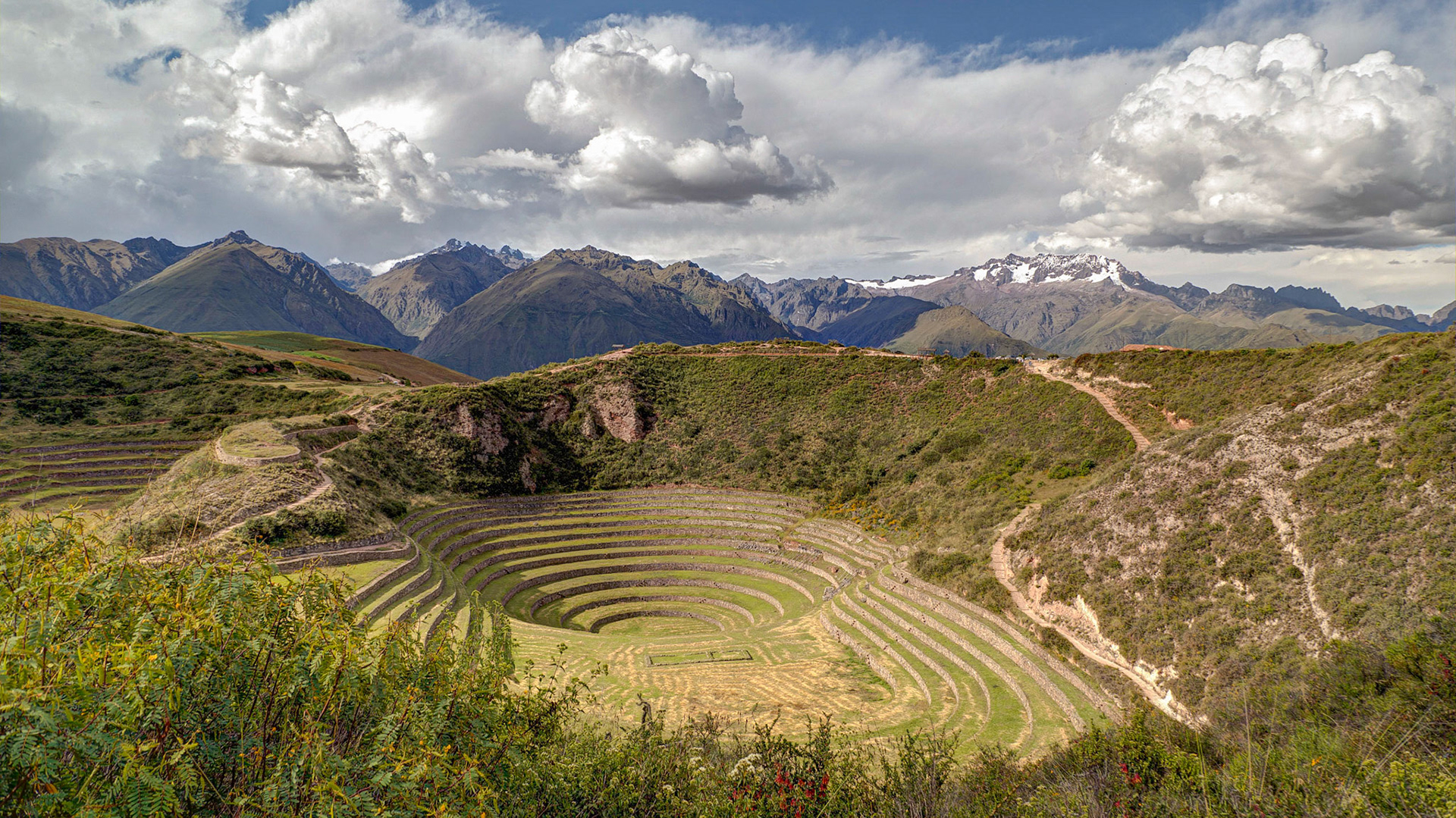 Site inca de Moray (Maras, Perù)