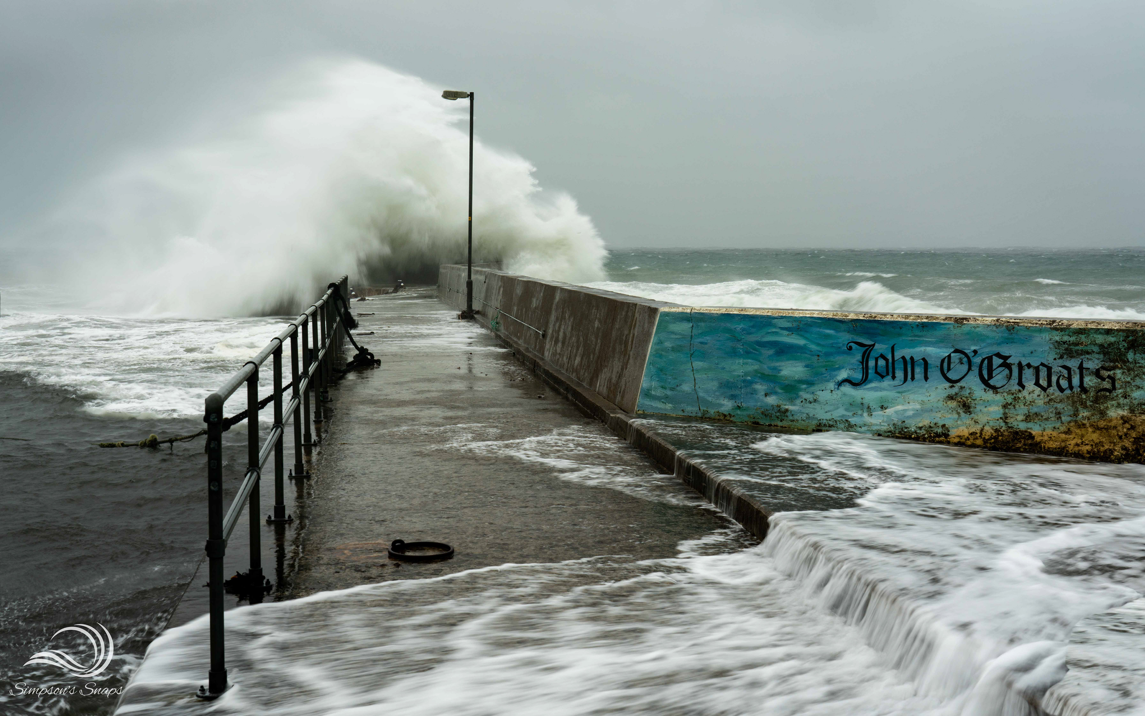 John O Groats wave