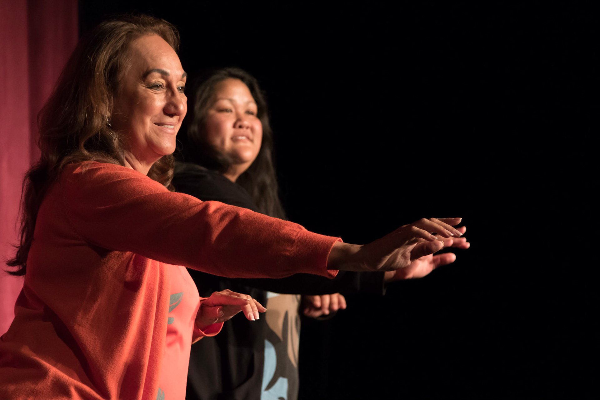 Open MIc performances by ILI Participants at the Esperanza Center. San Antonio, TX