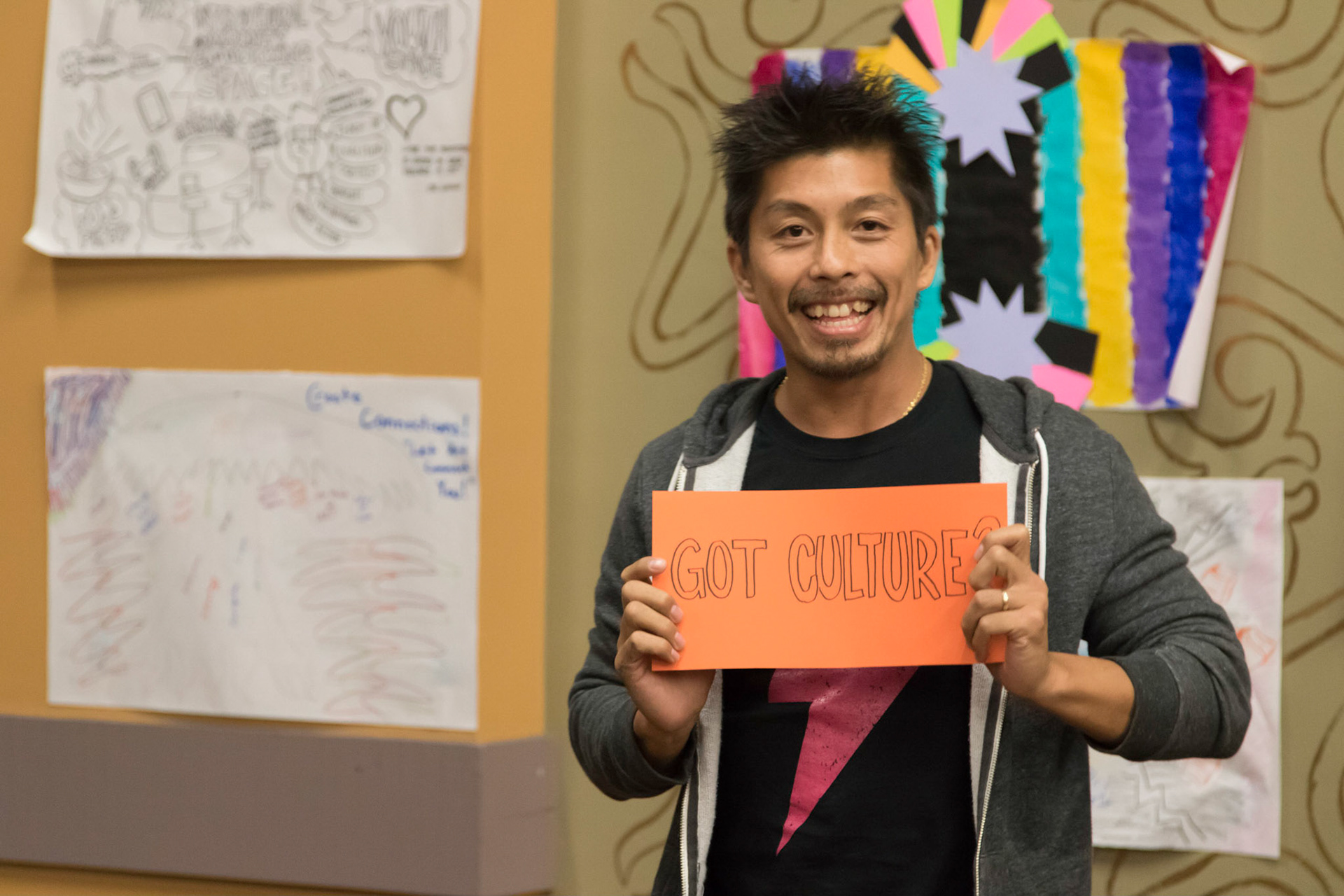 Session at teh Guadalupe Cultural Arts Center Theater