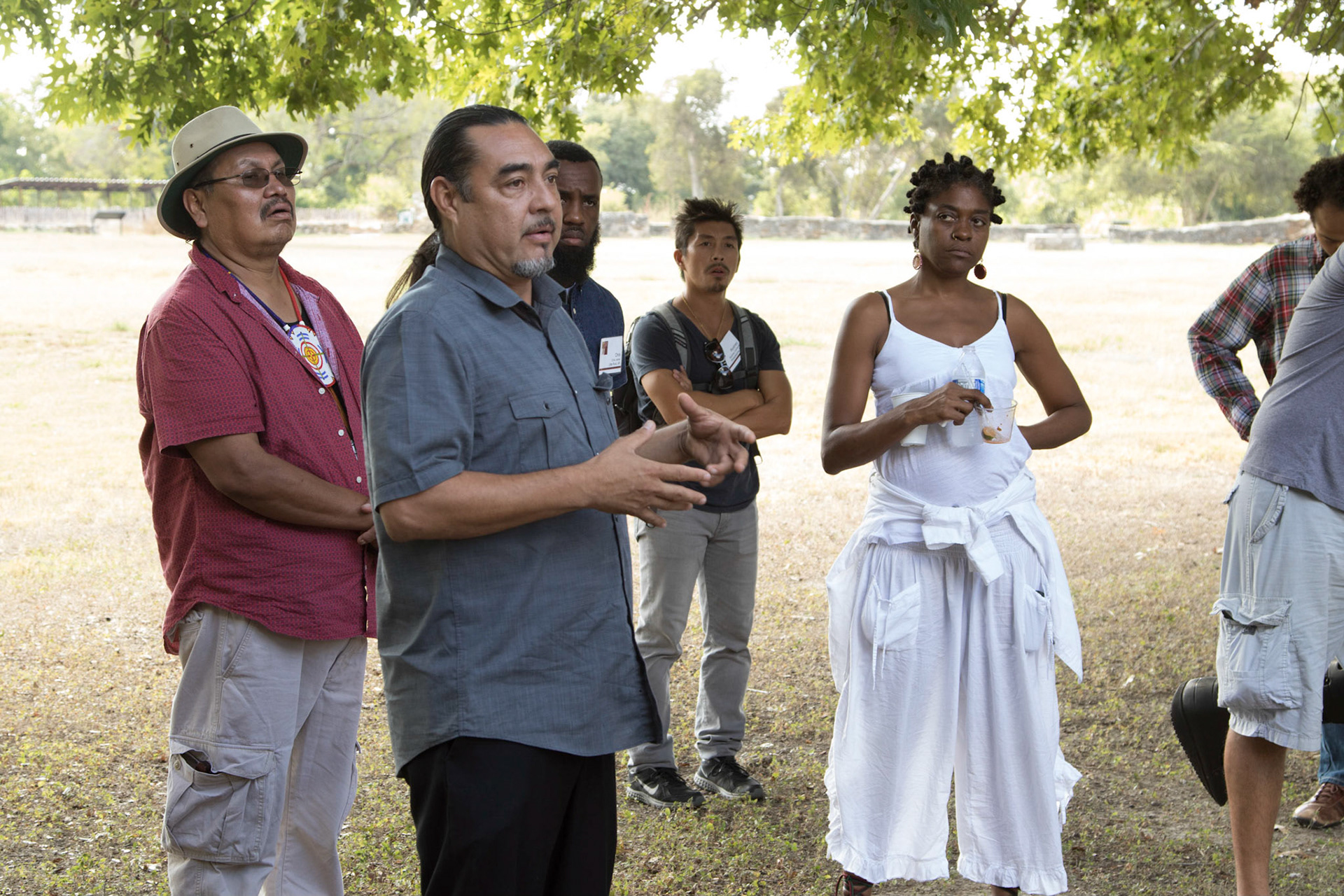 Tour of San Juan Capistrano by Ramon Juan Vasquez Executive Director of the American Indians at the Spanish Colonial Missions
