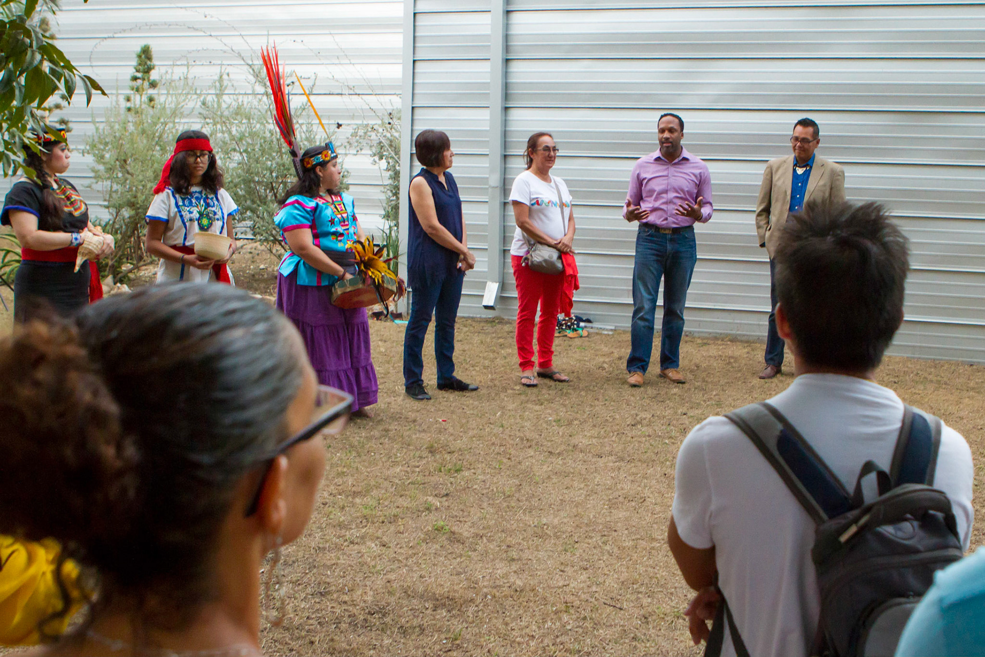 Introductions and Ceremony for ILI participants a the NALAC offices