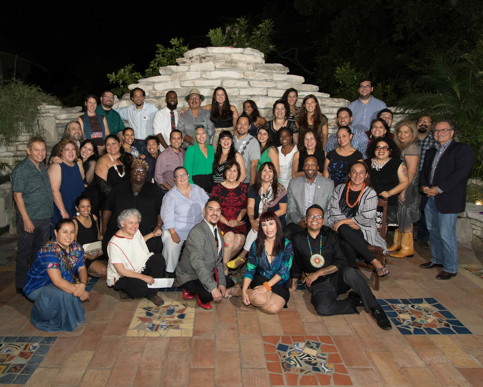 ILI Participants and the San Antonio Community gather at La Fonda for the Welcome Recprtion Dinner