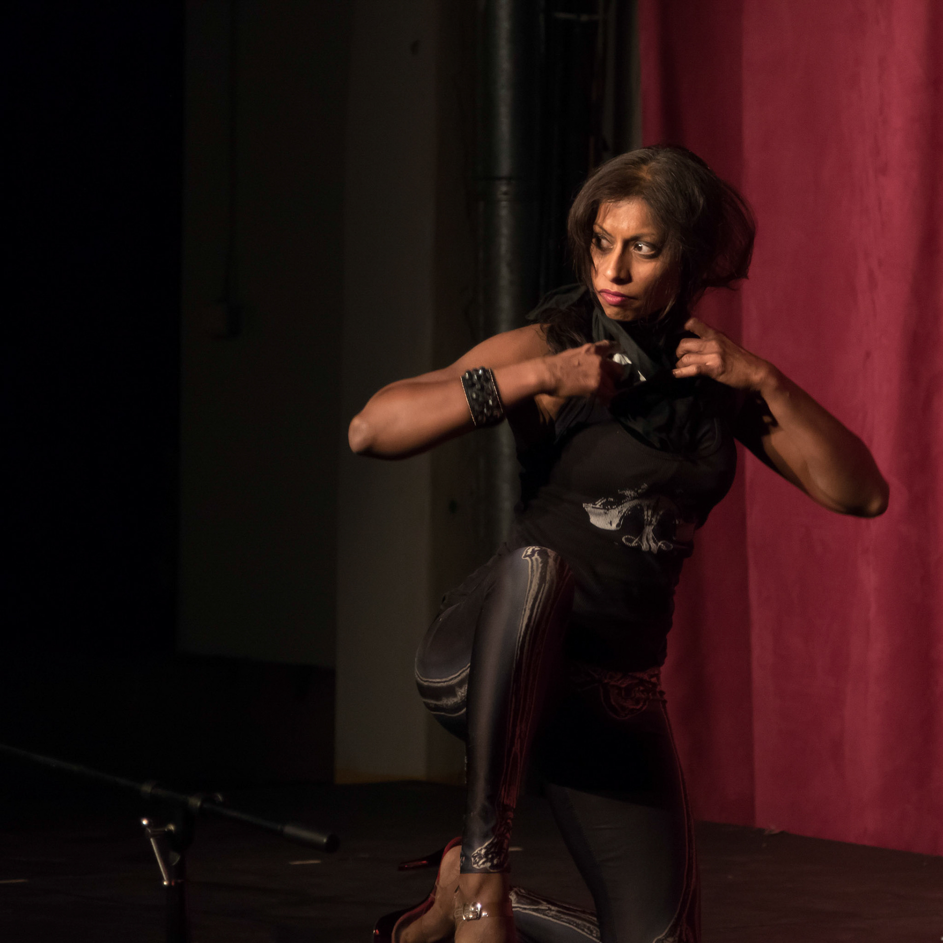 Open MIc performances by ILI Participants at the Esperanza Center. San Antonio, TX